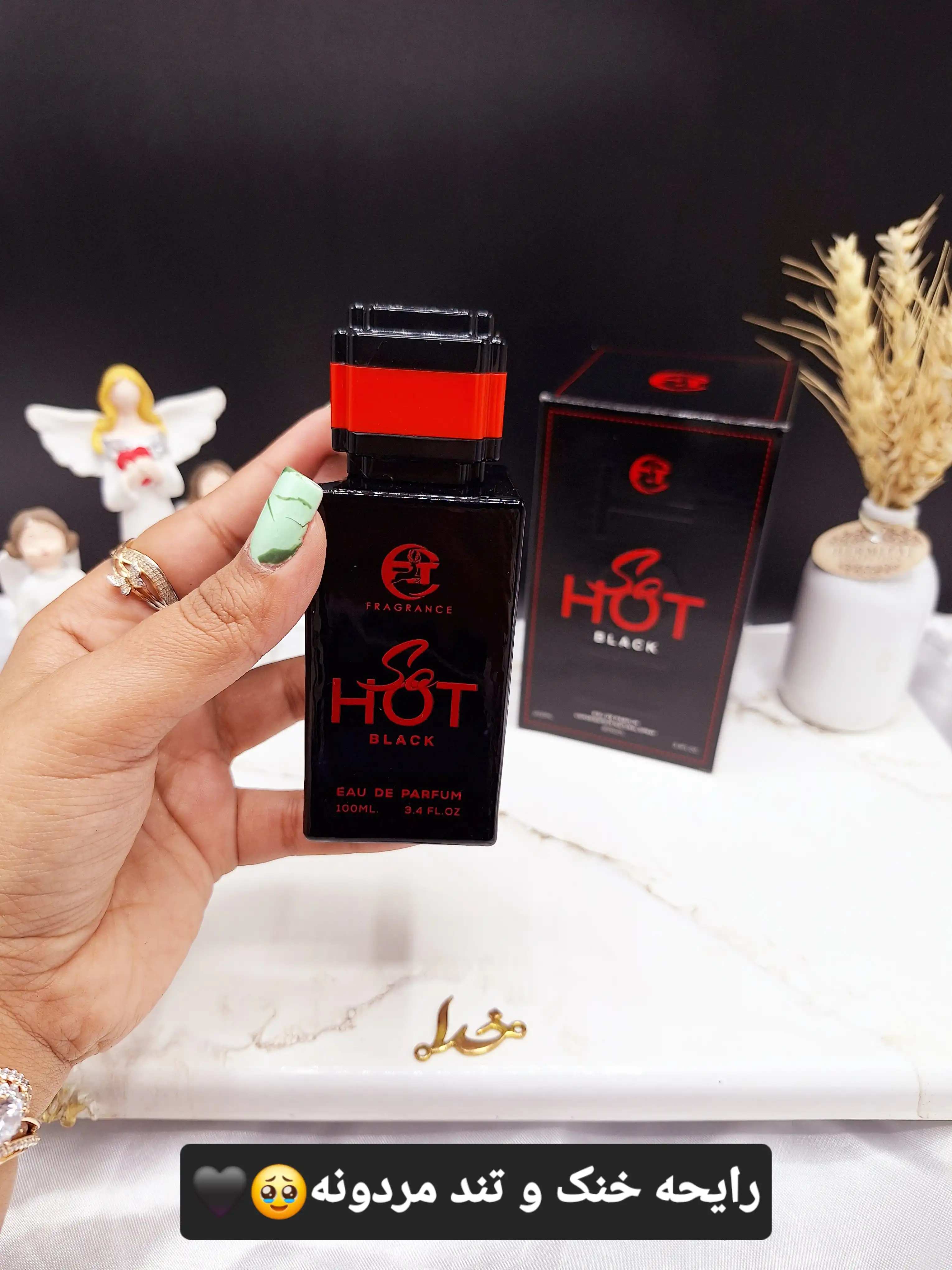 ادکلن 100 میل مردانه برند هوت بلک HOT BLACK کد 0453