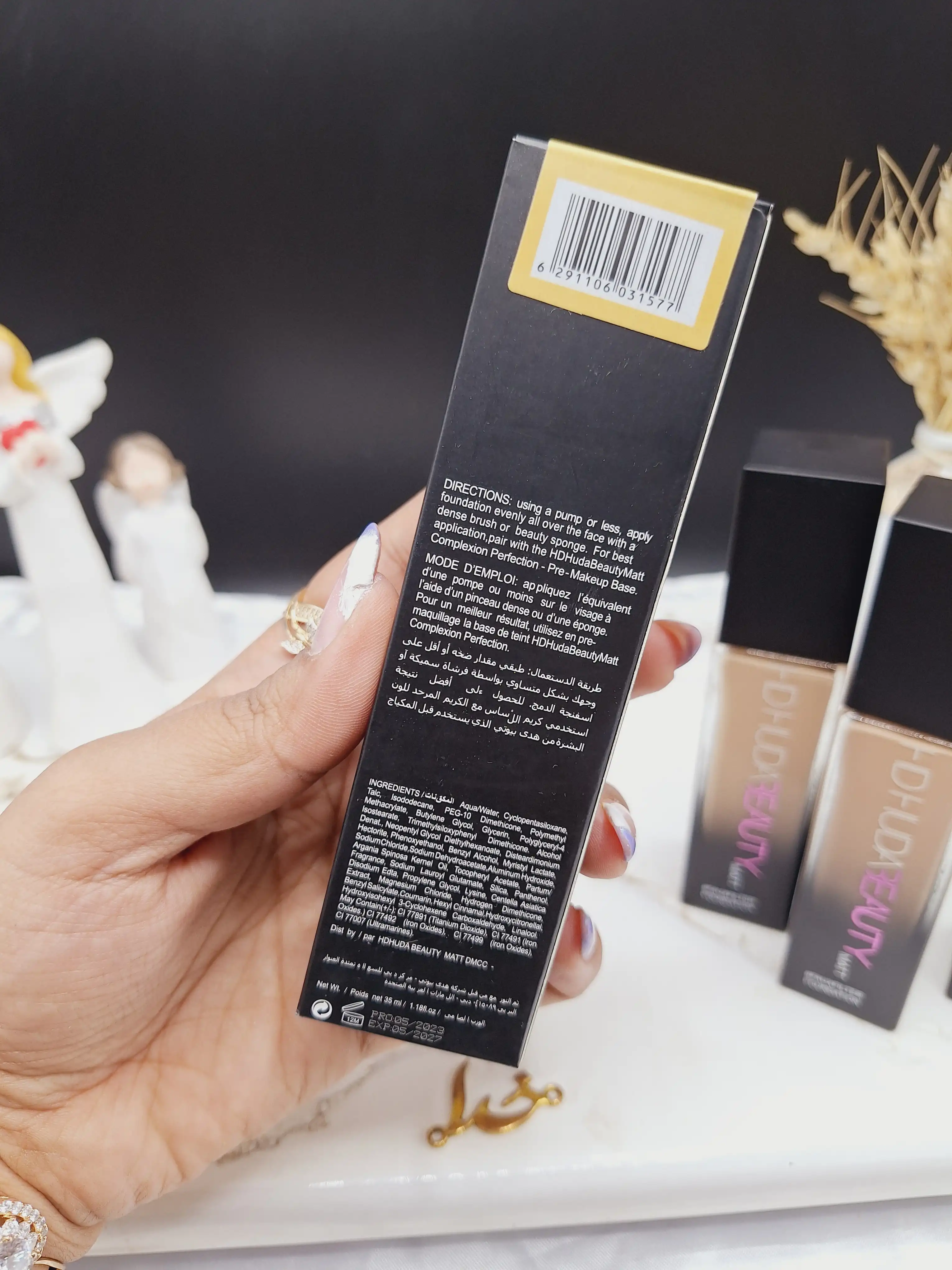 کرم پودر مات برند هدا بیوتی HUDA BEAUTY کد 1577