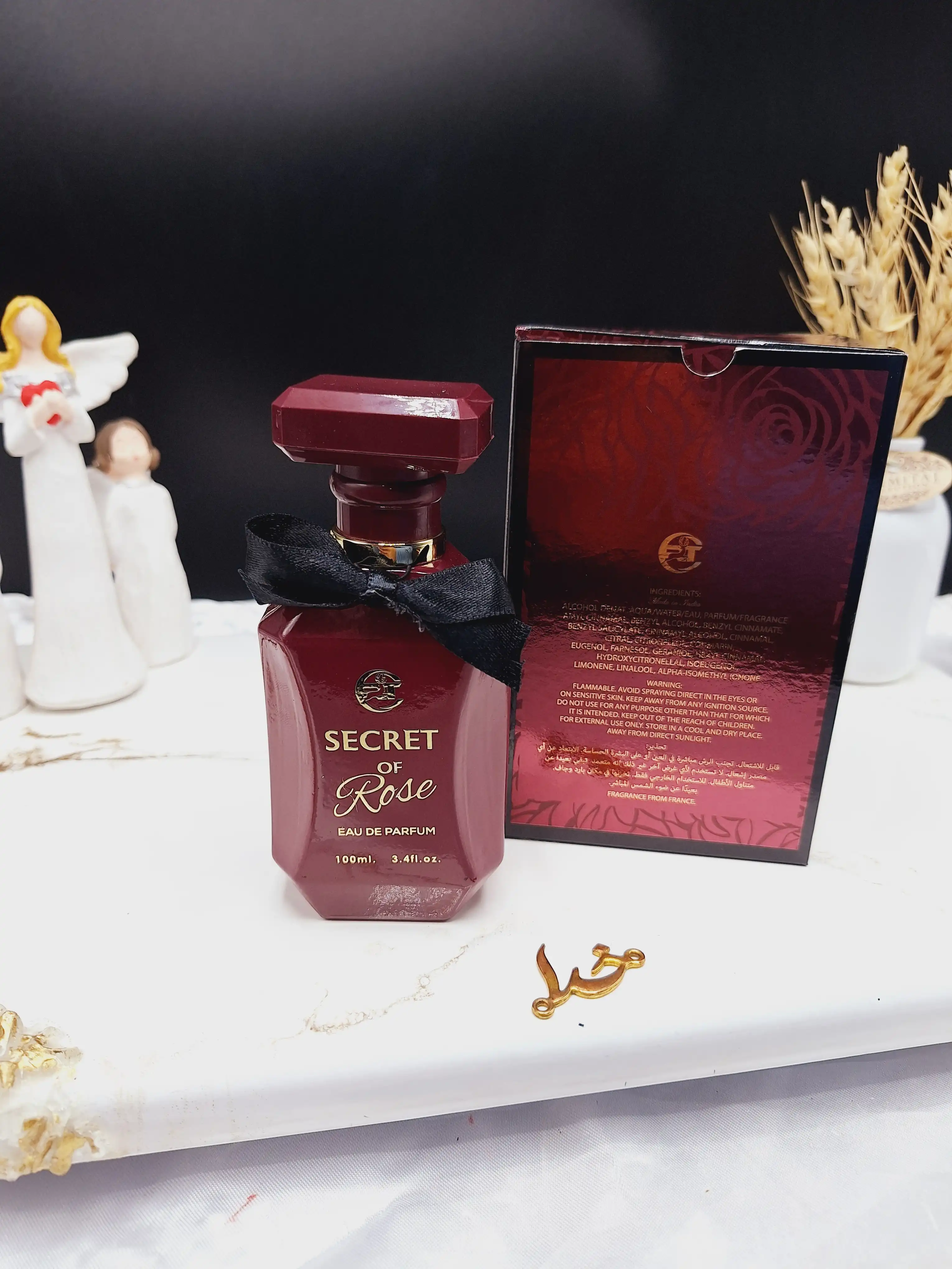 ادکلن 100 میل برند سکرت رز SECRET OF ROSe کد 8795