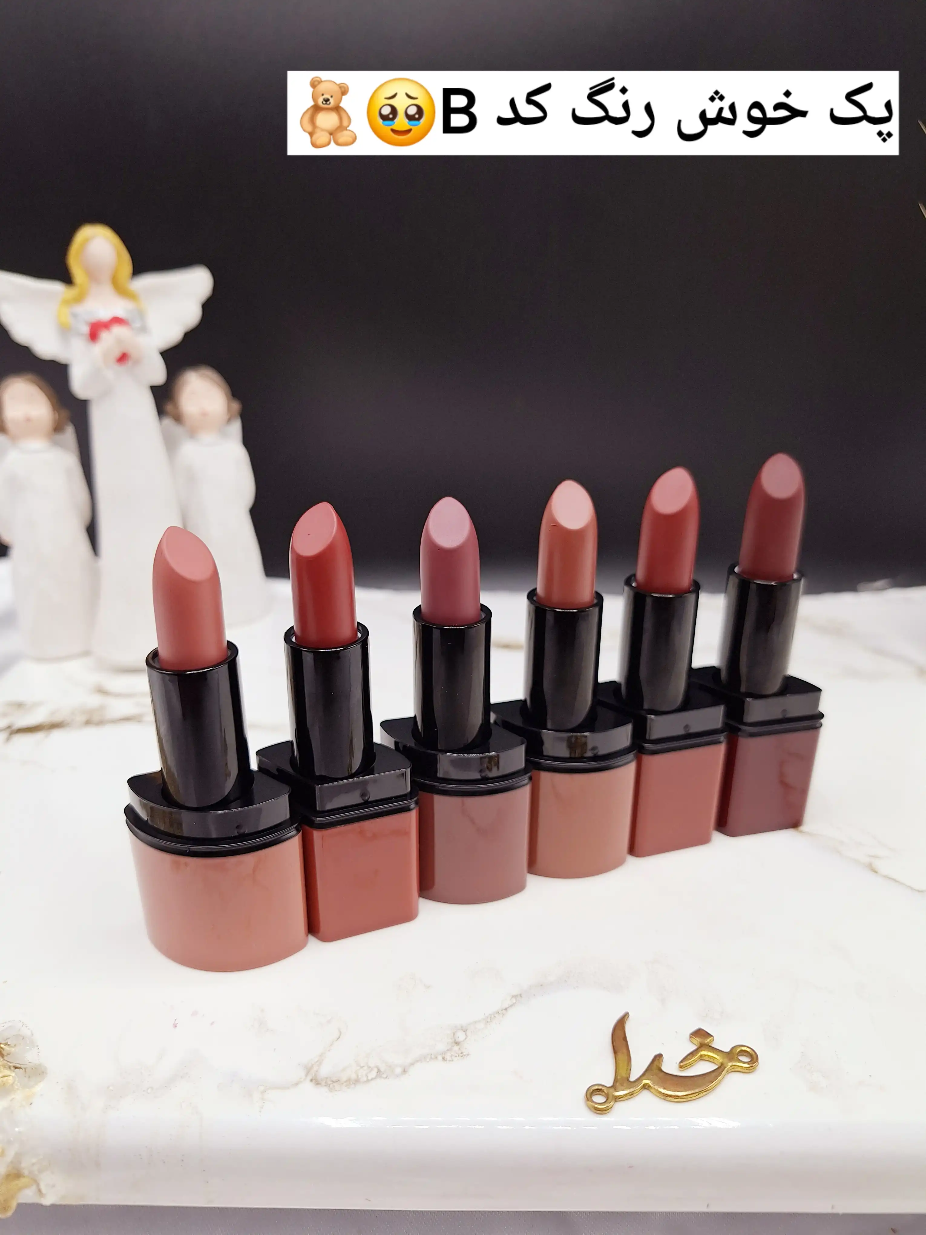 پک رژ جامد 6 عددی برند رومانتیک برد ROMANTIC BIRD کد R 4683Y