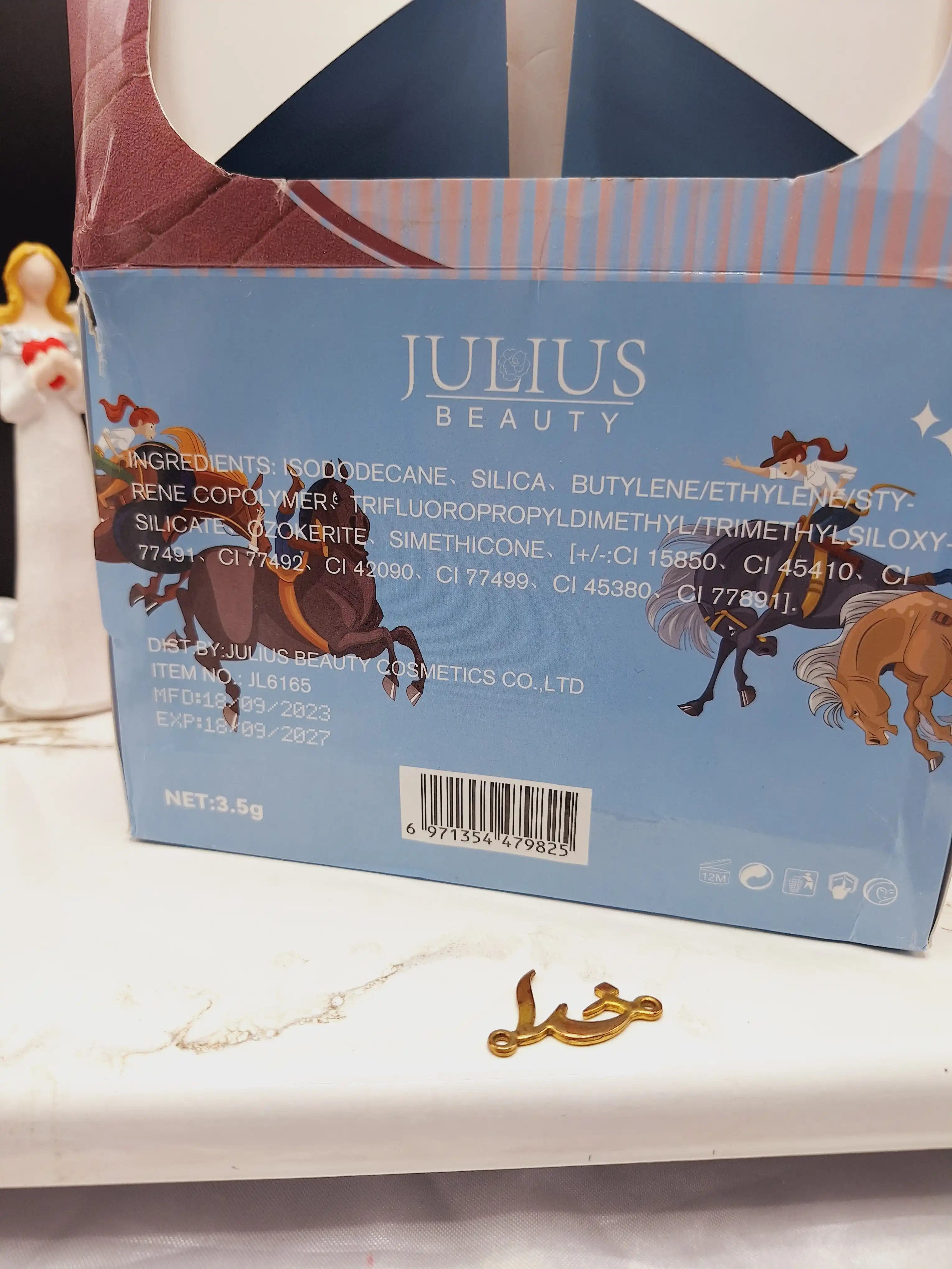 پک رژ لب مایع 6 عددی برند جولیوس JULIUS کد JL 6165