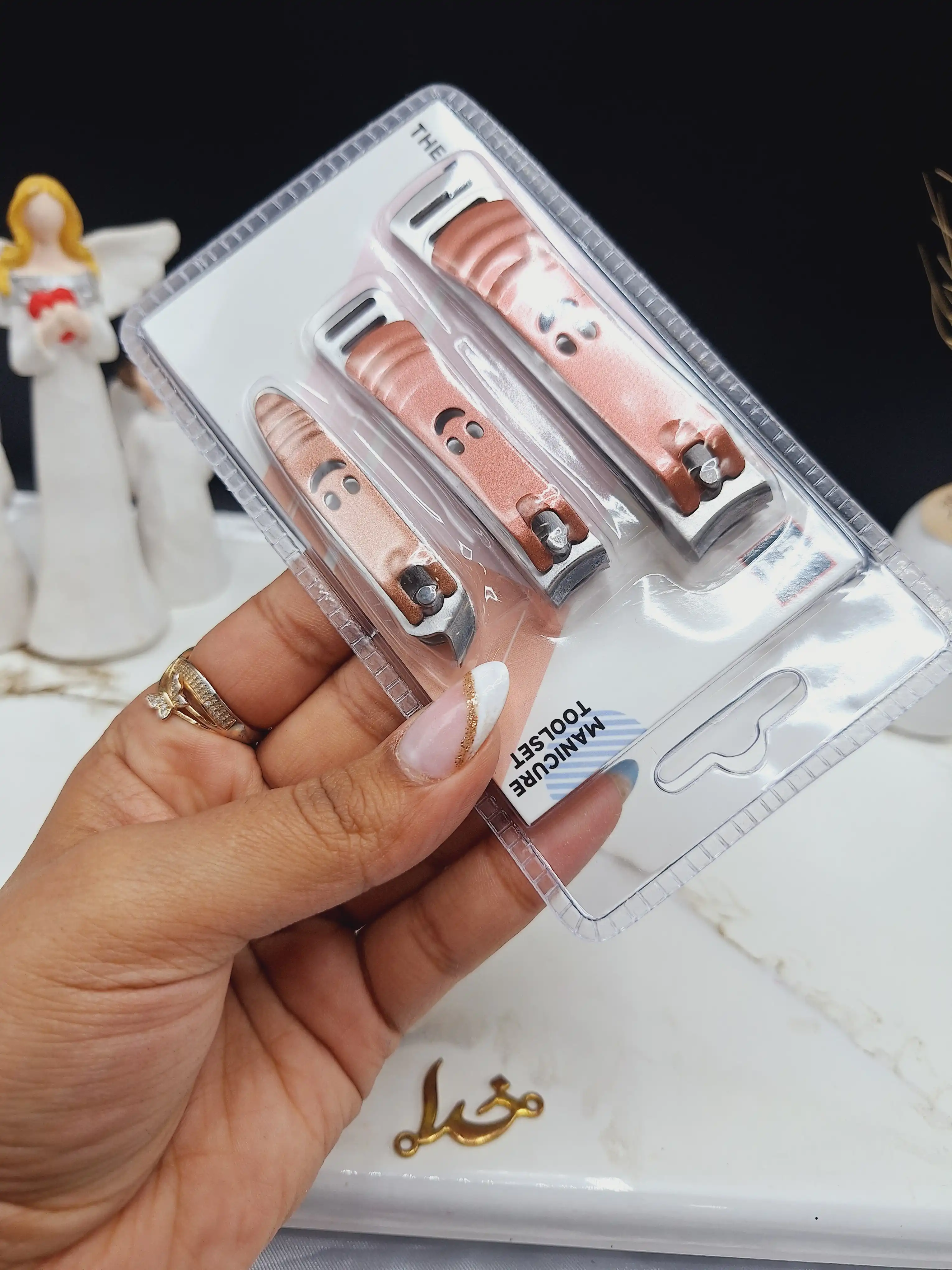 پک ناخن گیر 3 عددی MANICURE TOOL کد 1122