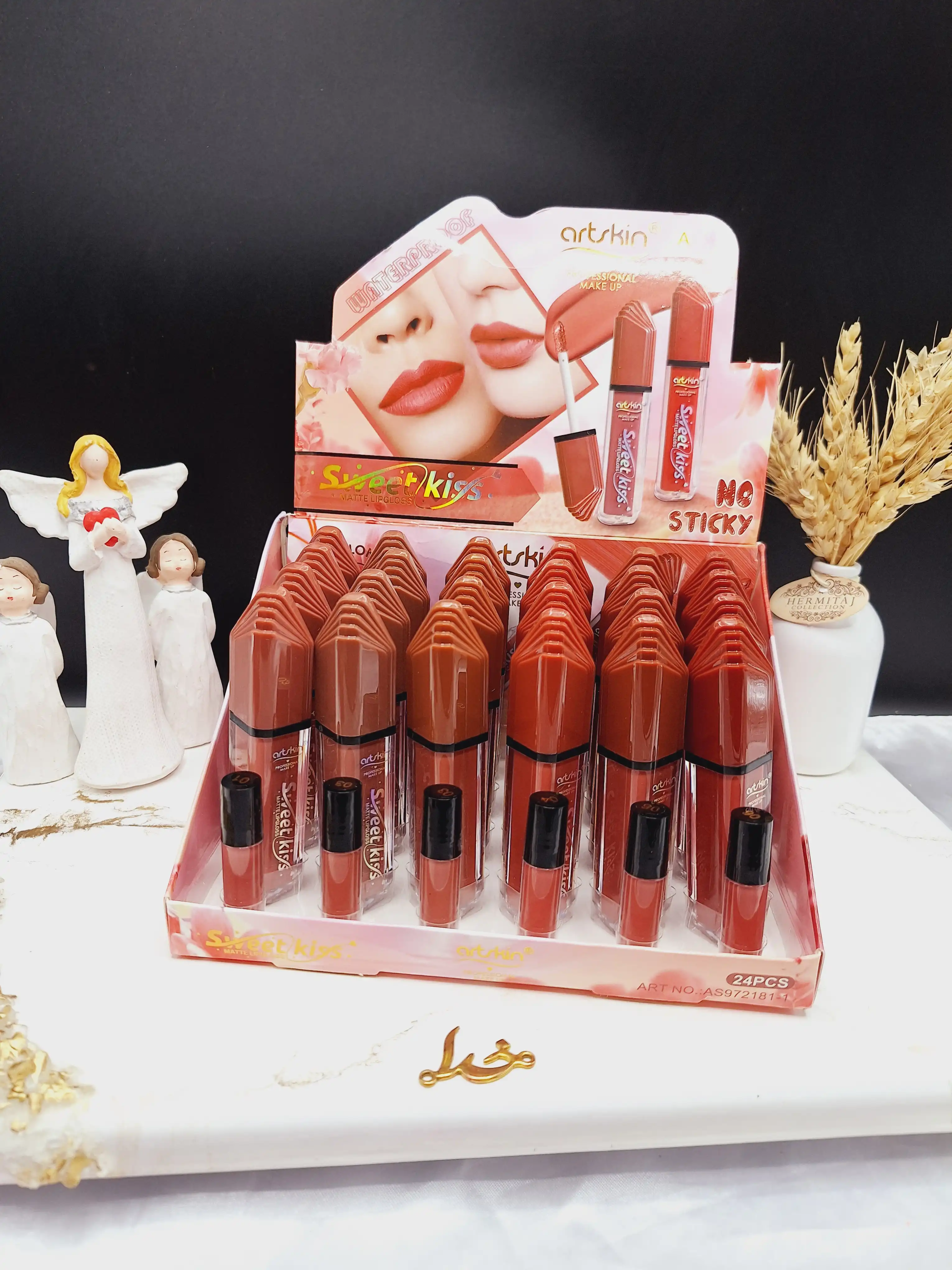 پک 6 عددی رژ مایع ضدآب آرت اسکین artskin کد SA972181