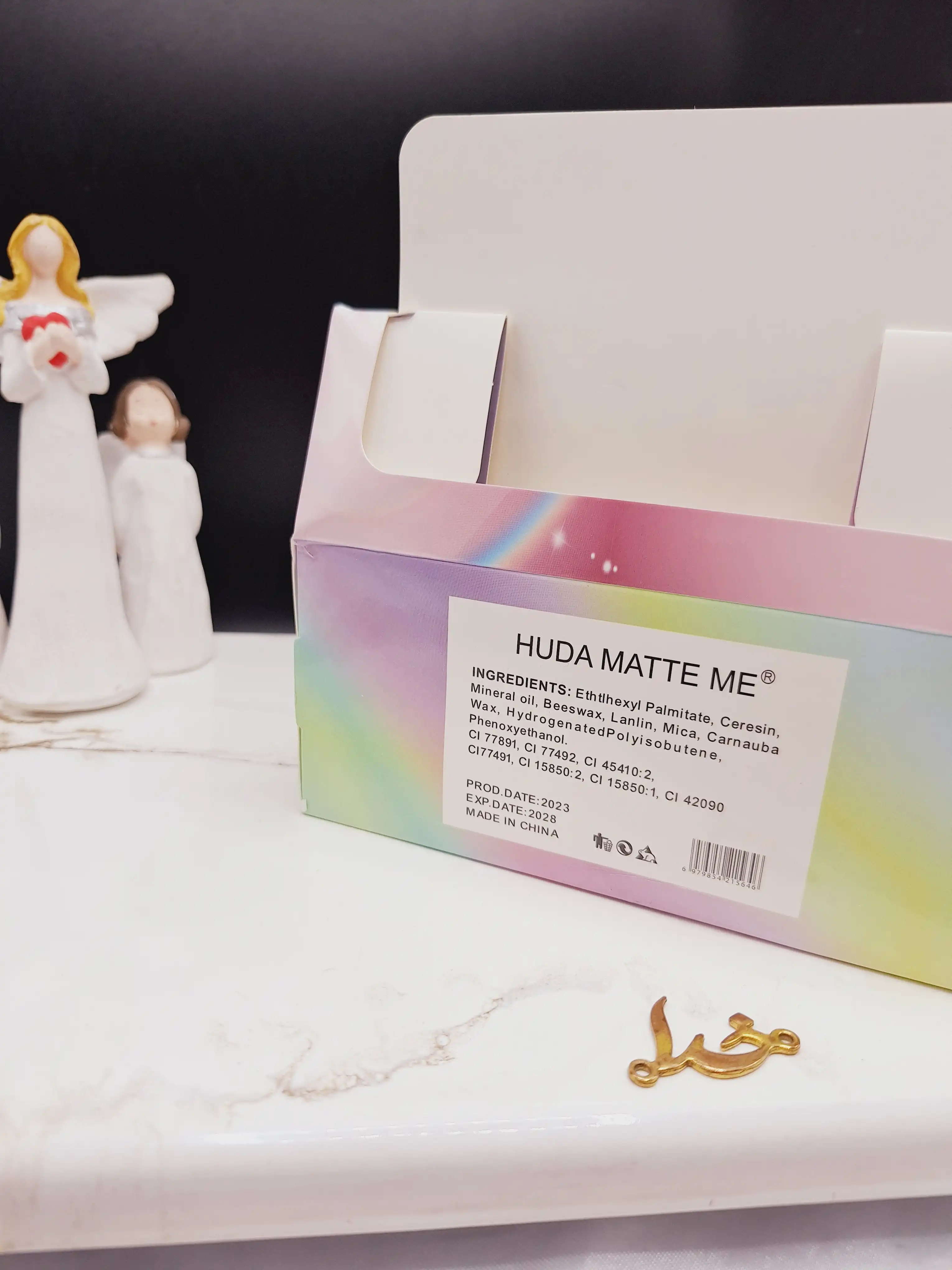 بالم لب کیوت شیر گاو هدا مات می HUDA MATTE ME کد HM2038