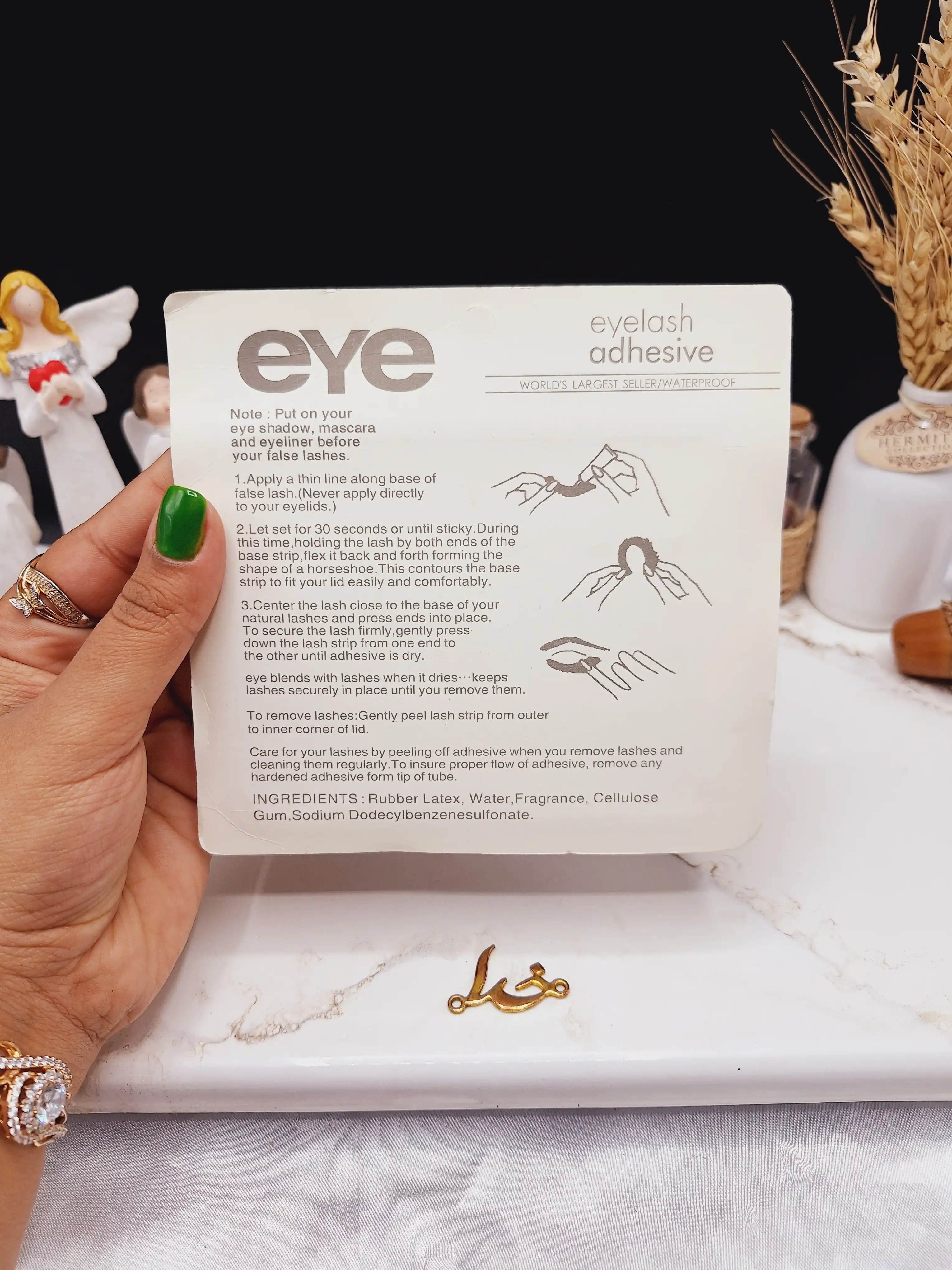 چسپ مژه تکی ضد آب برند eye کد 0930
