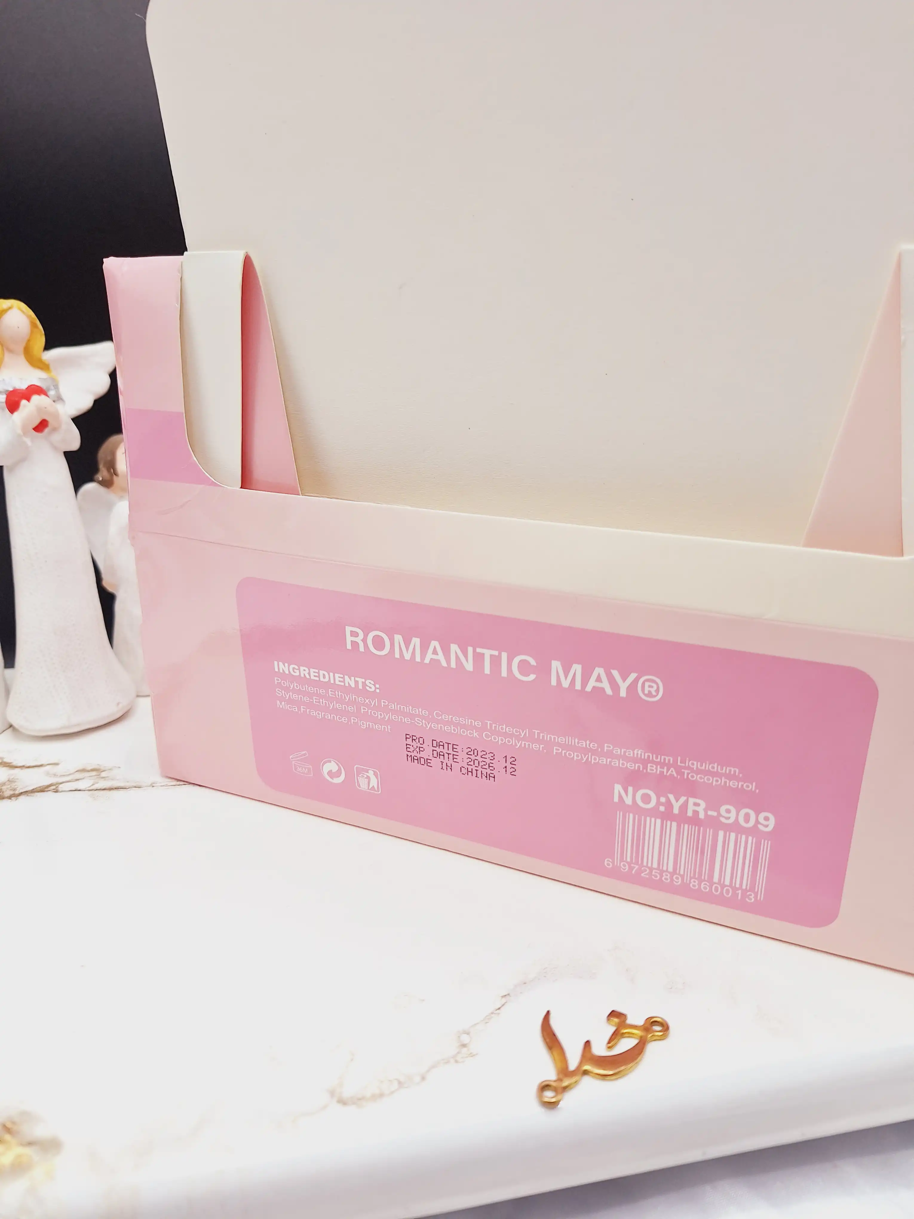 رژ گونه پد دار مایع برند ROMANTIC MAY کد YR-909