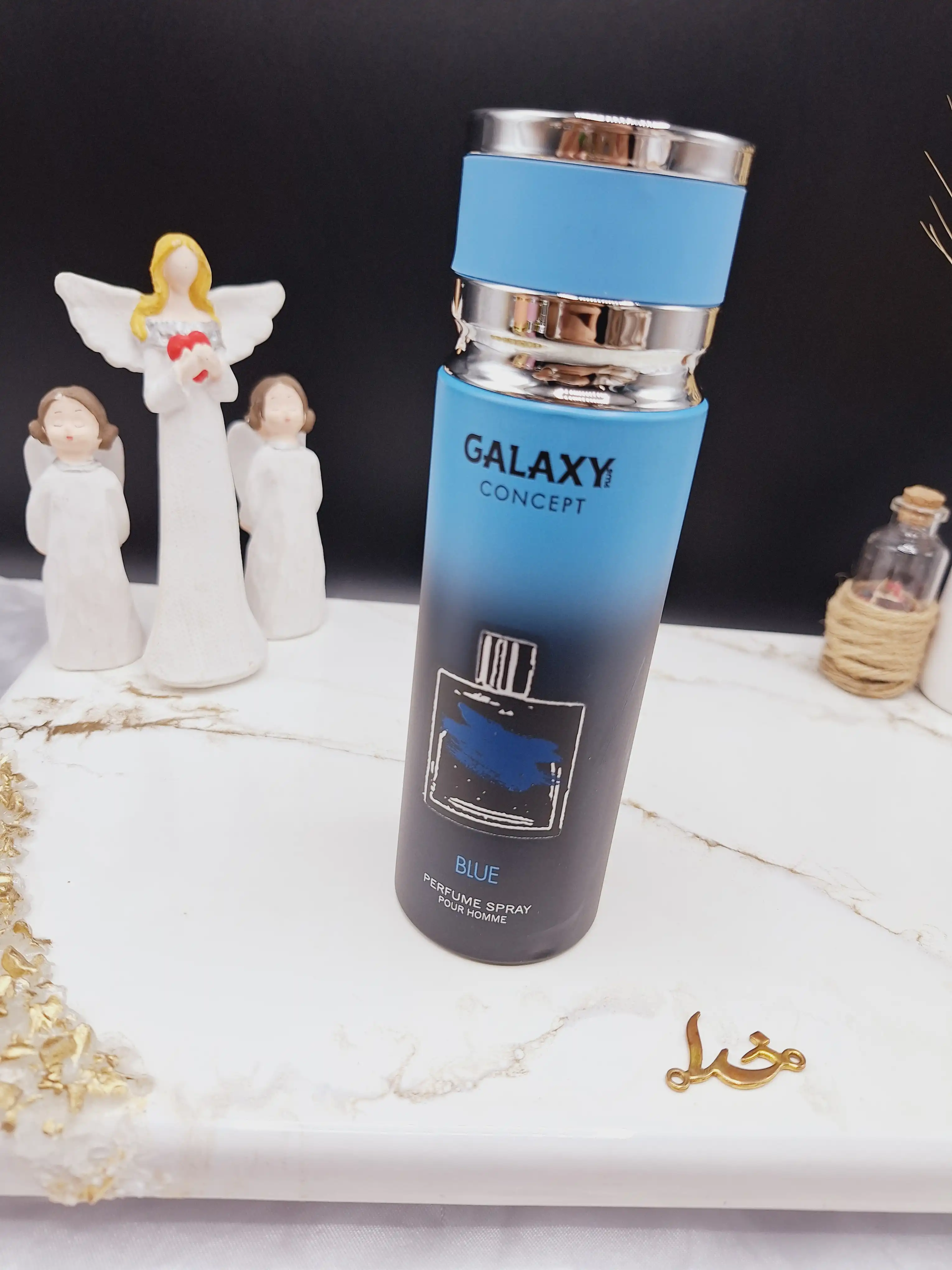 اسپری خوشبو کننده مردانه BLUE برند گلکسی GALAXY کد B8050