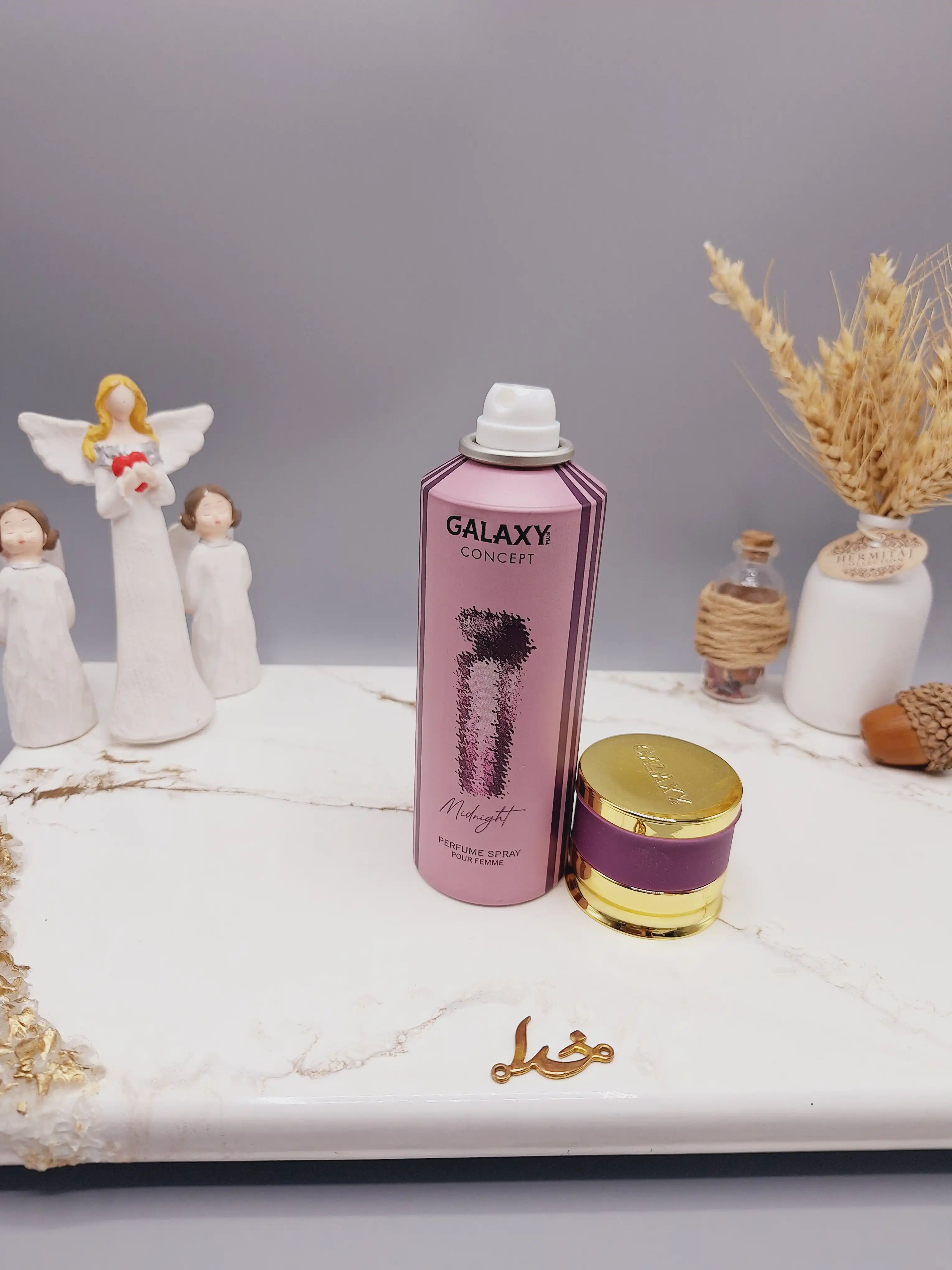 اسپری خوش بو کننده زنانه Midnight برند گلکسی GALAXY کد B8980