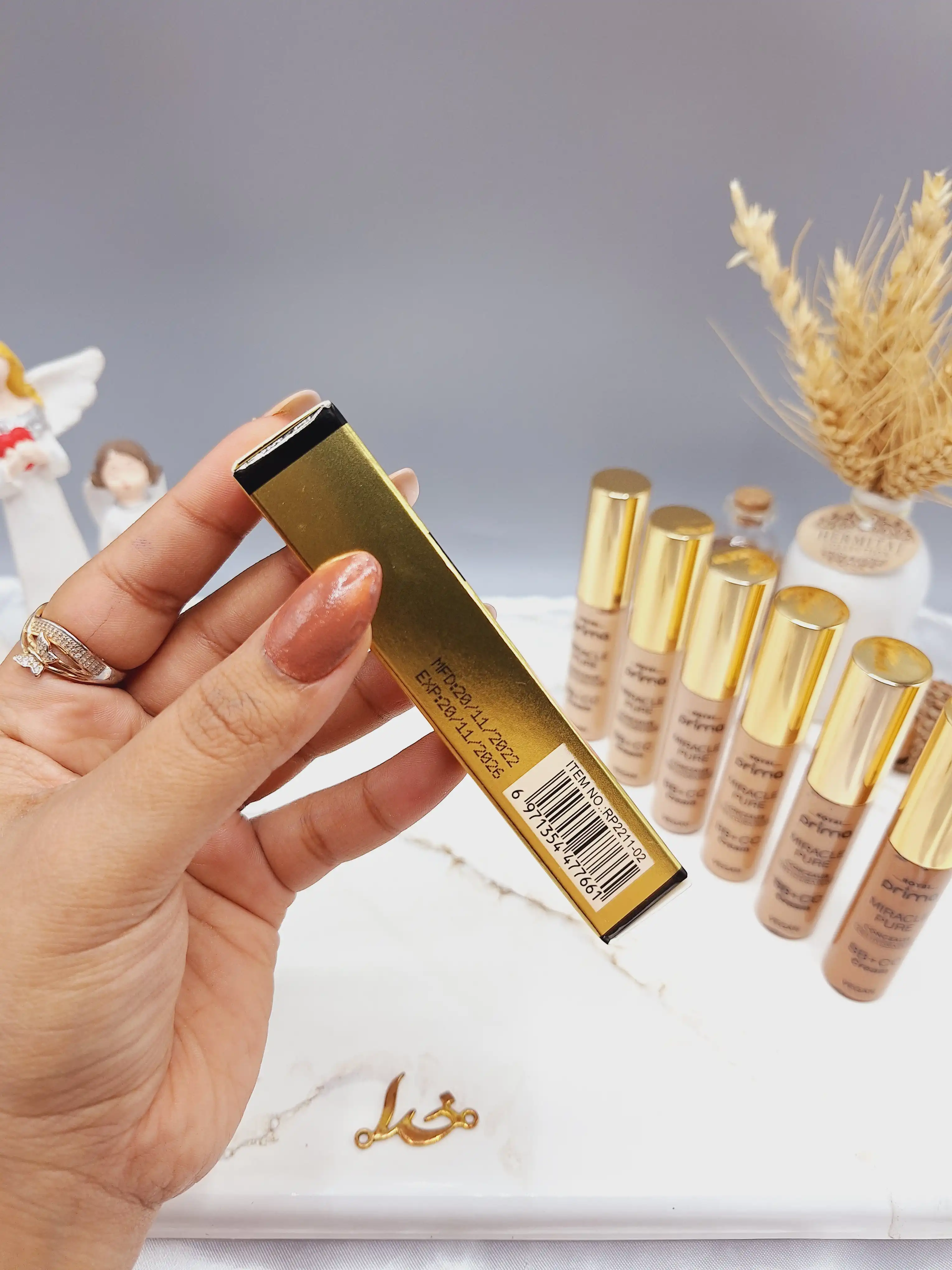 کانسیلر مایع  دارای بی بی و سی سی کرم برند رویال پریما ROYAL Prima کد RP2211_02