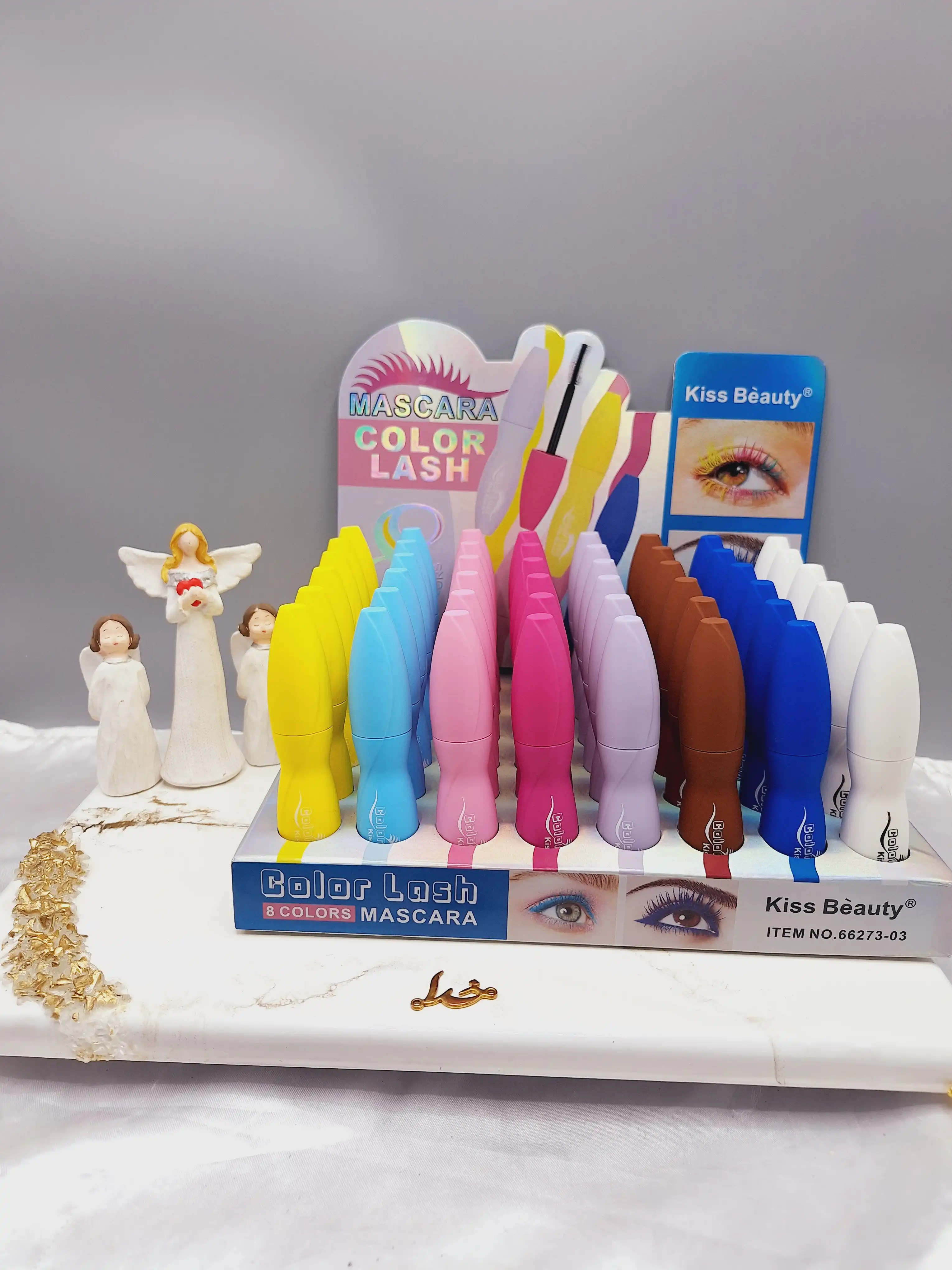 ریمل با کیفیت و مات رنگی برند کیس بیوتی Kiss Bauty کد 66273_03