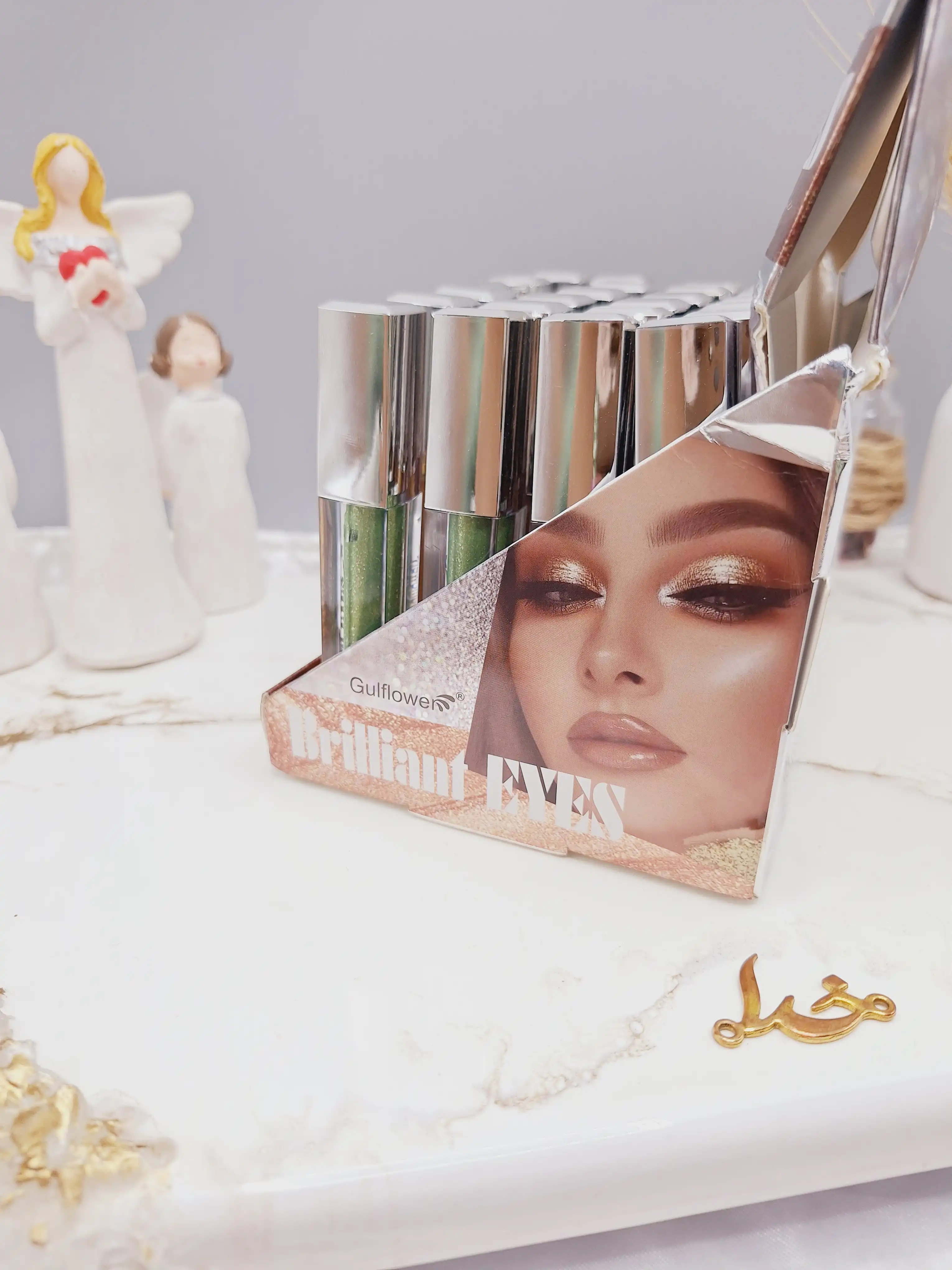 سایه شاین دار ریز مایع چشم برند Brilliant EYES کد GP055