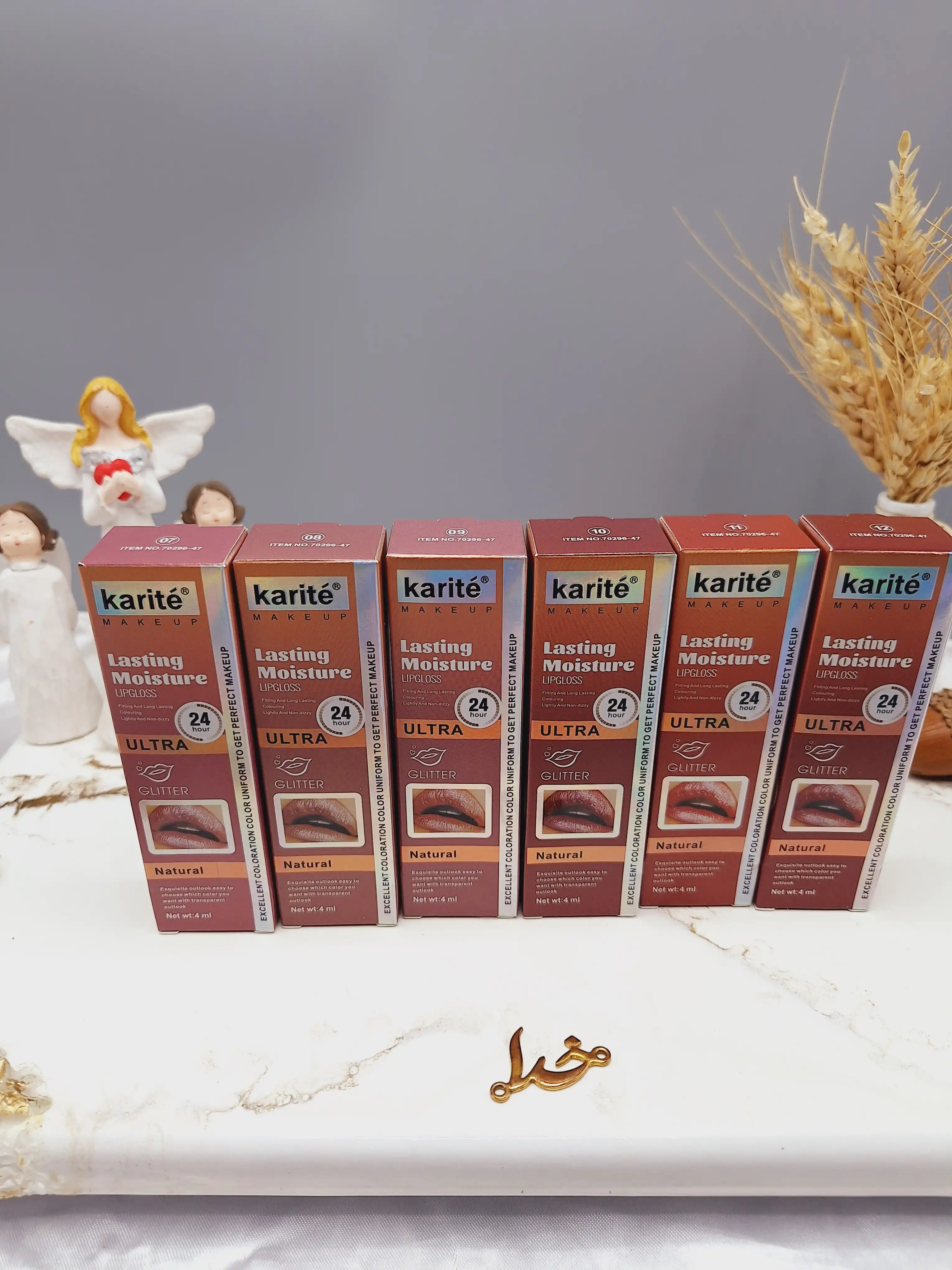 لیپ گلاس زیبای آینه دار با ماندگاری 24 ساعته برند کاریته Karite کد 70296_47