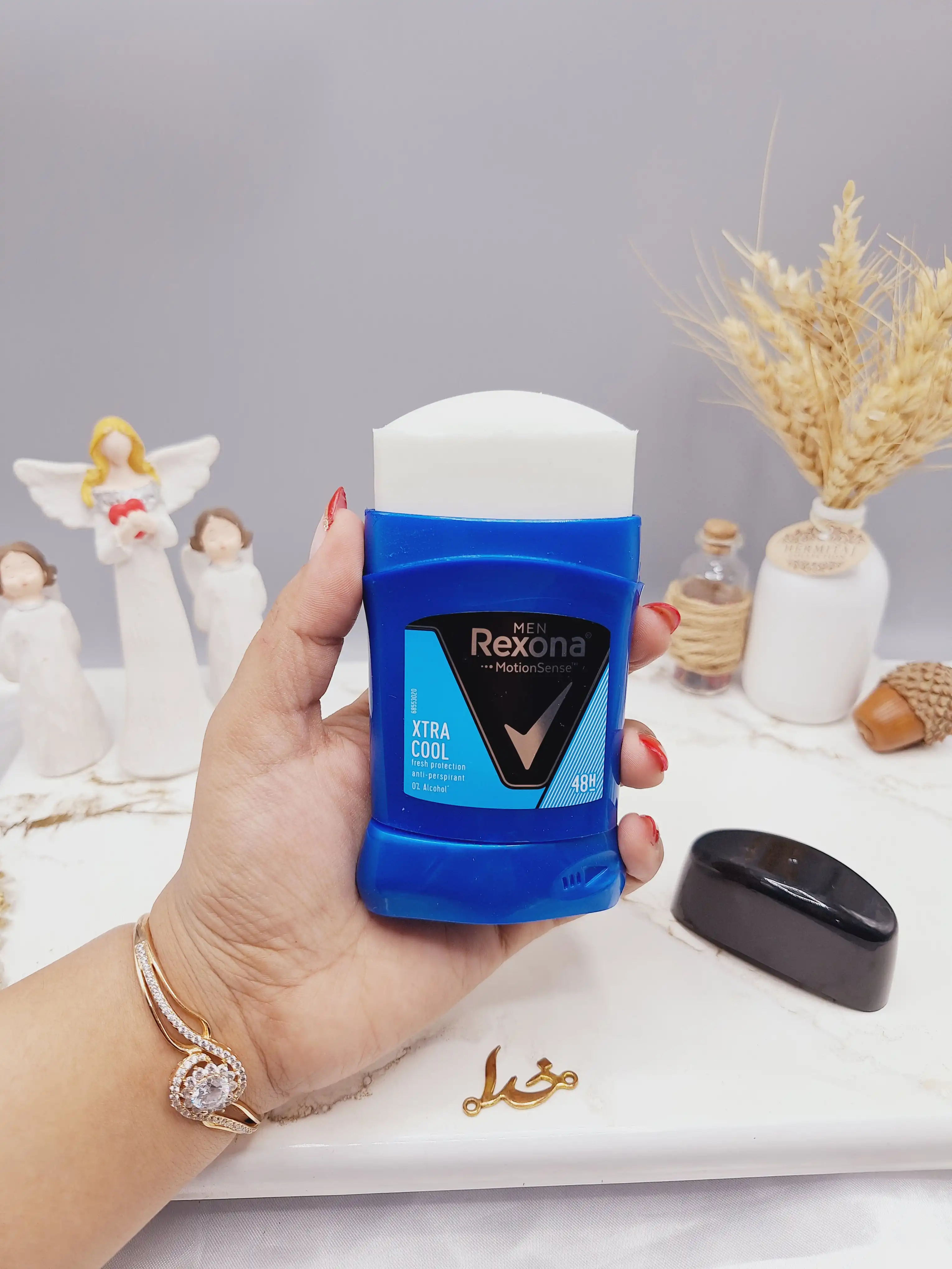 مام صابونی مردانه آبی برند  رکسونا Rexona کد 0875