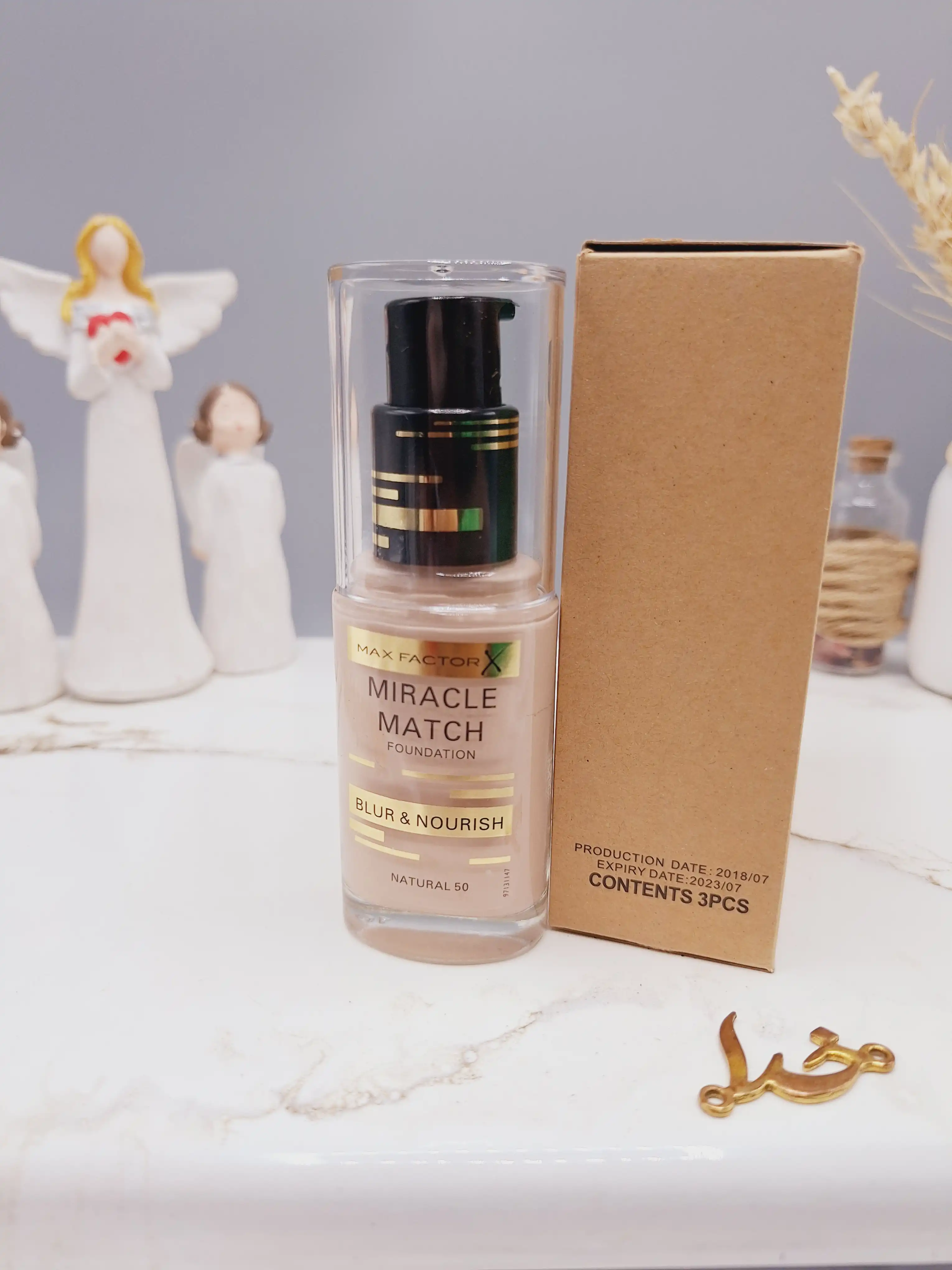 کرم پودر پمپی طبیعی مکس فکتور MAX FACTOR کد 9600