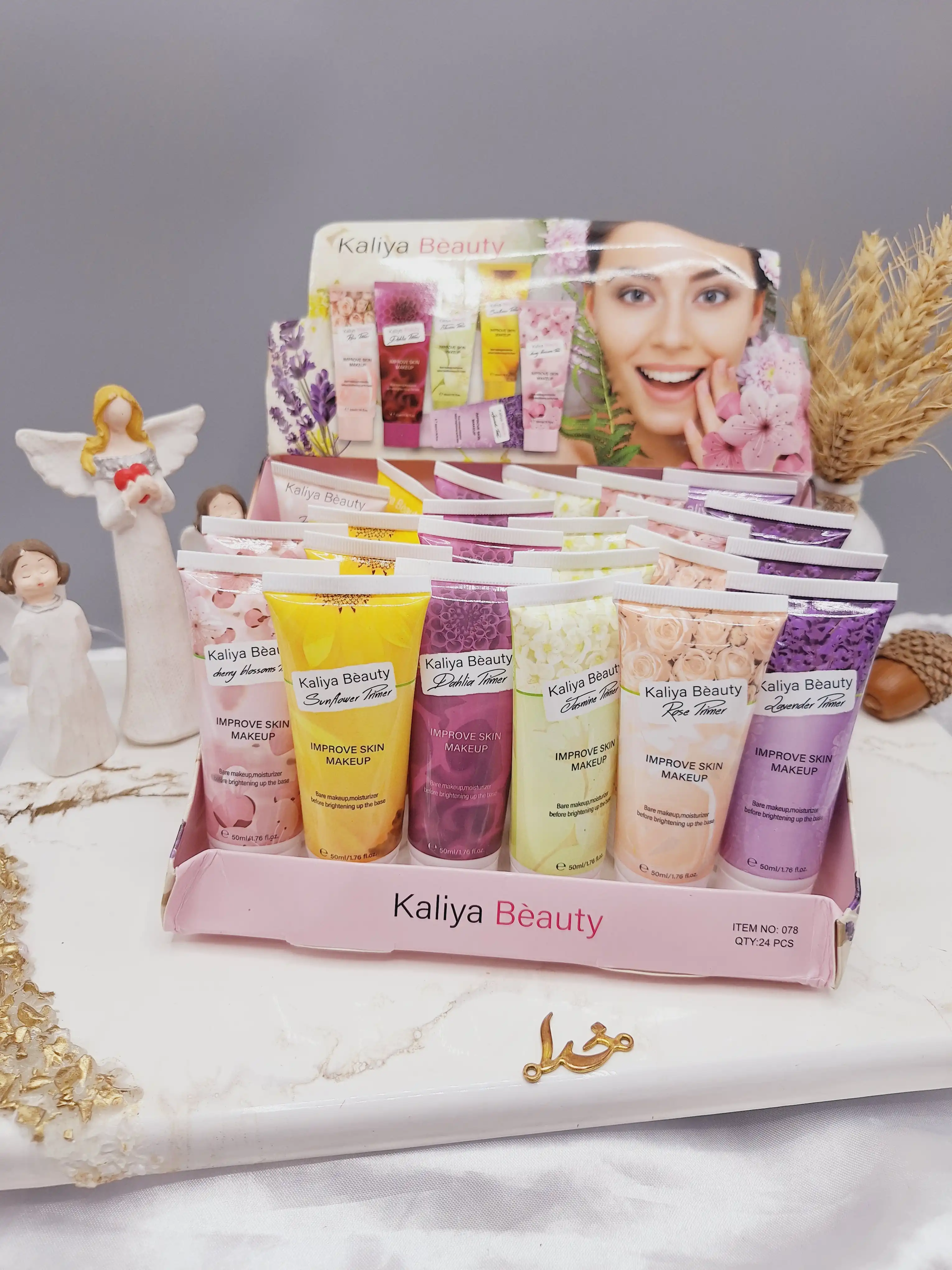 پرایمر آرایشی با رایحه گل برند کالیا بیوتی Kalia Beauty کد 078