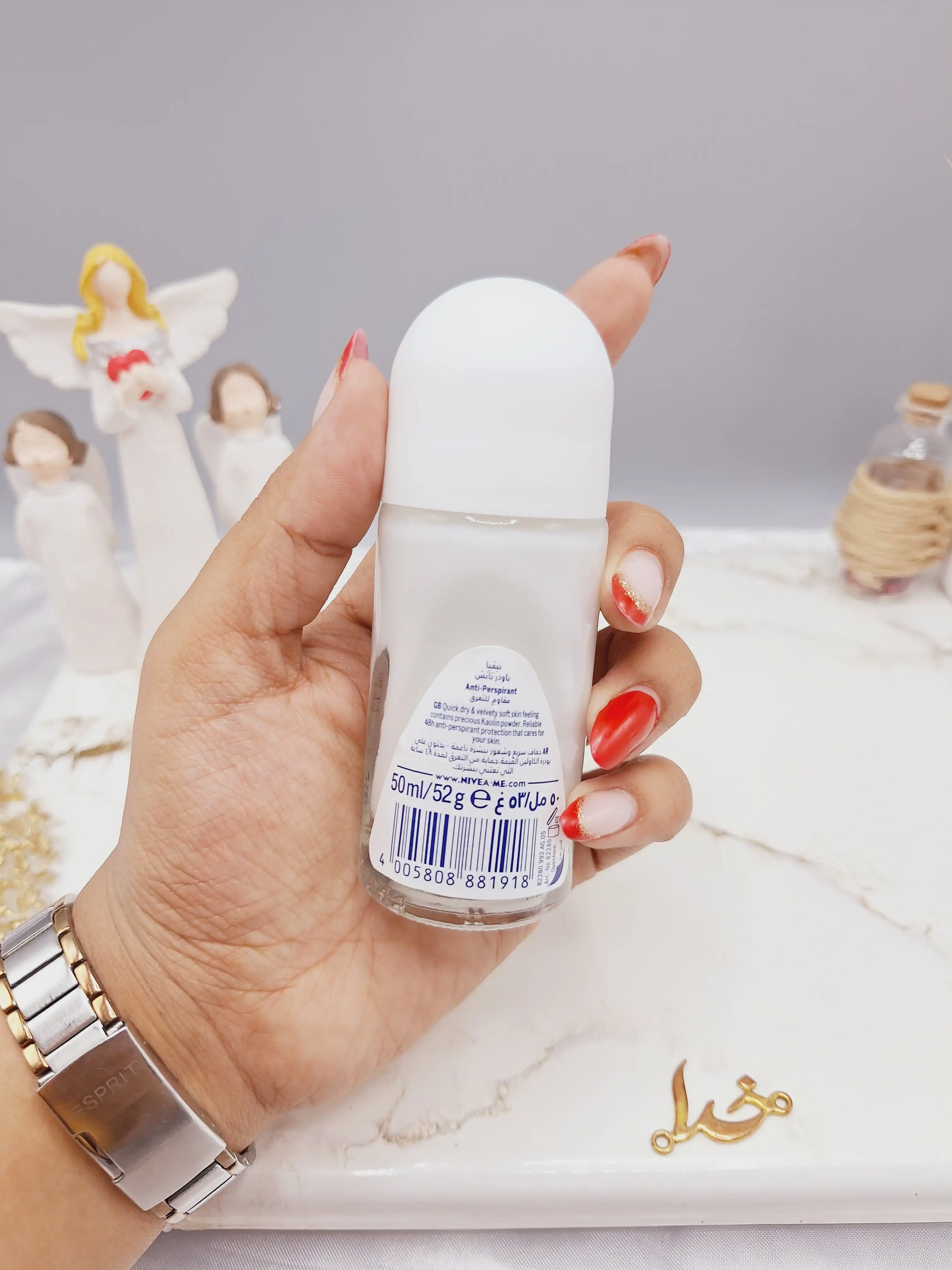 مام رولی نیوآ NIVEA مدل POWDER touch کد 1918