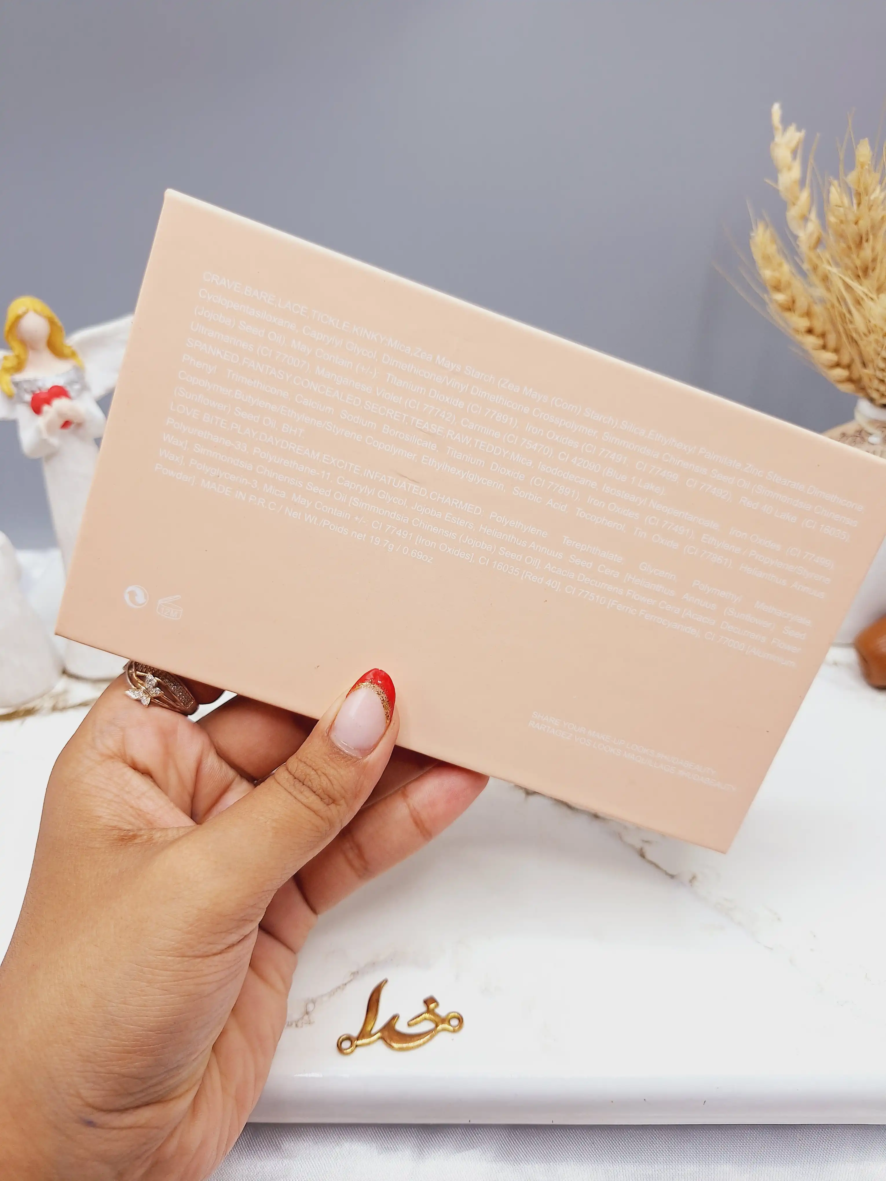 پالت سایه نود NUDE هدی بیوتی Huda beauty کد 700584
