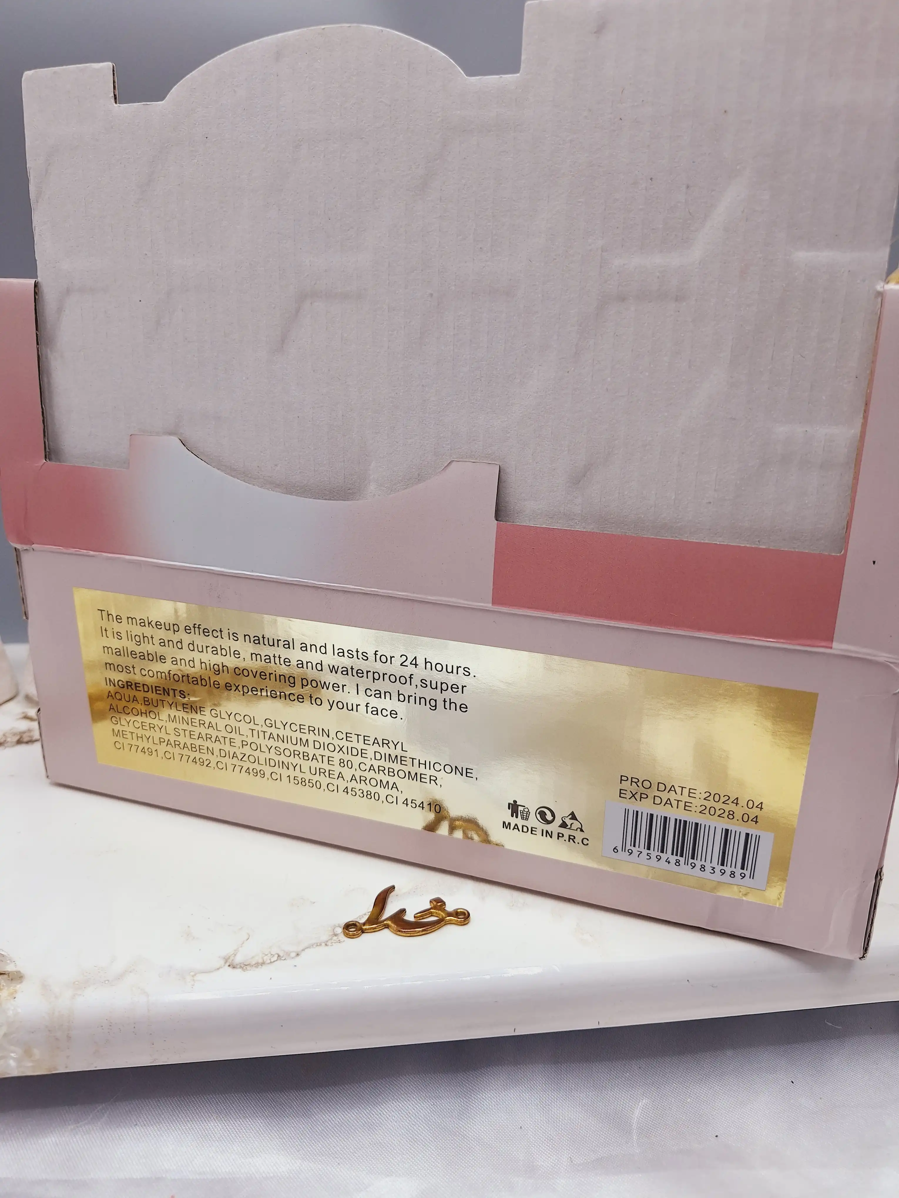 رژ گونه پد دار پرطرفدار برند ROMANTIC MATTE کد 3989