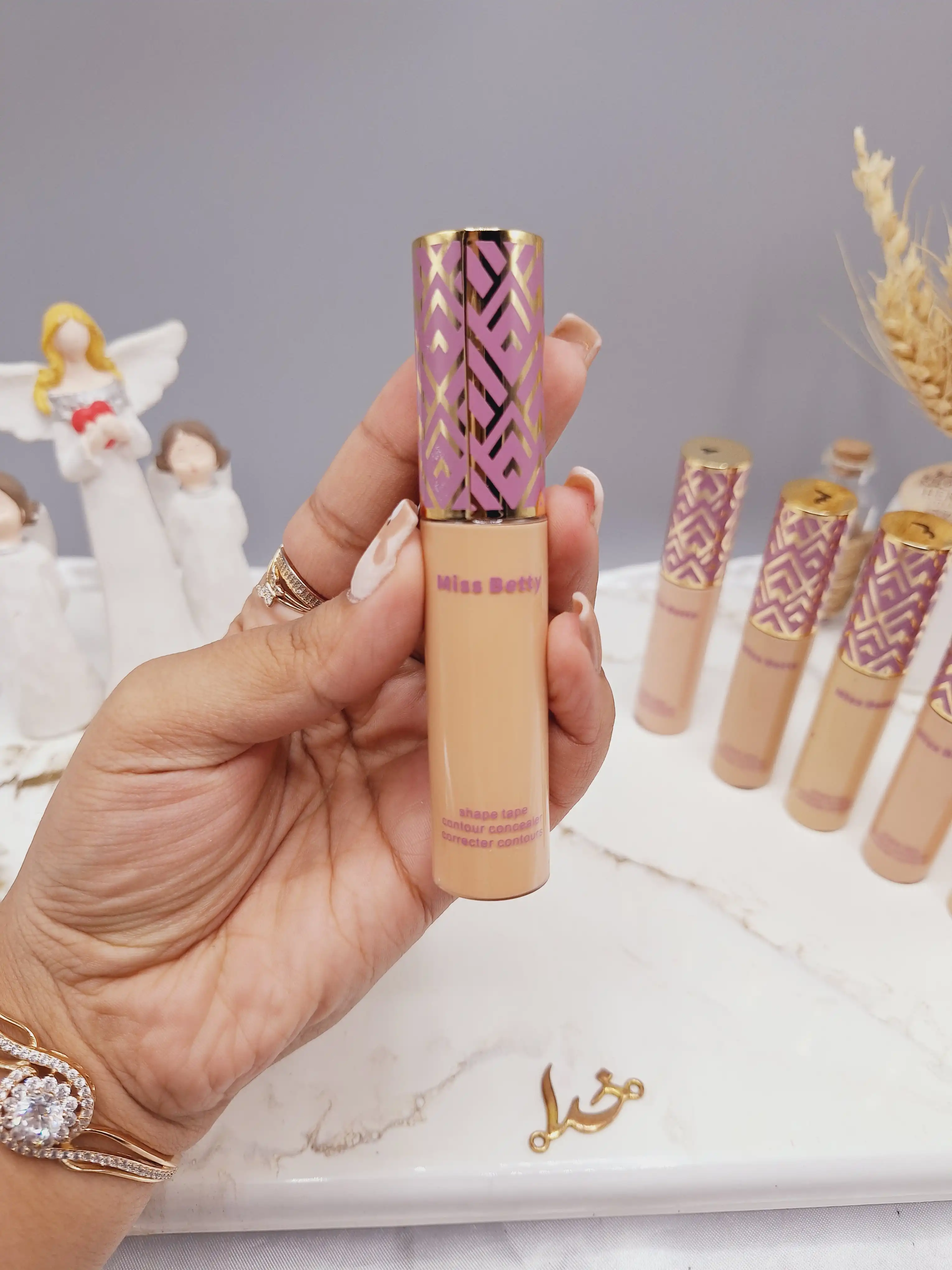 کانسیلرزیرچشم برند میس بیوتی MissBetty مناسب پوشانندگی عیوب صورت کدL1145