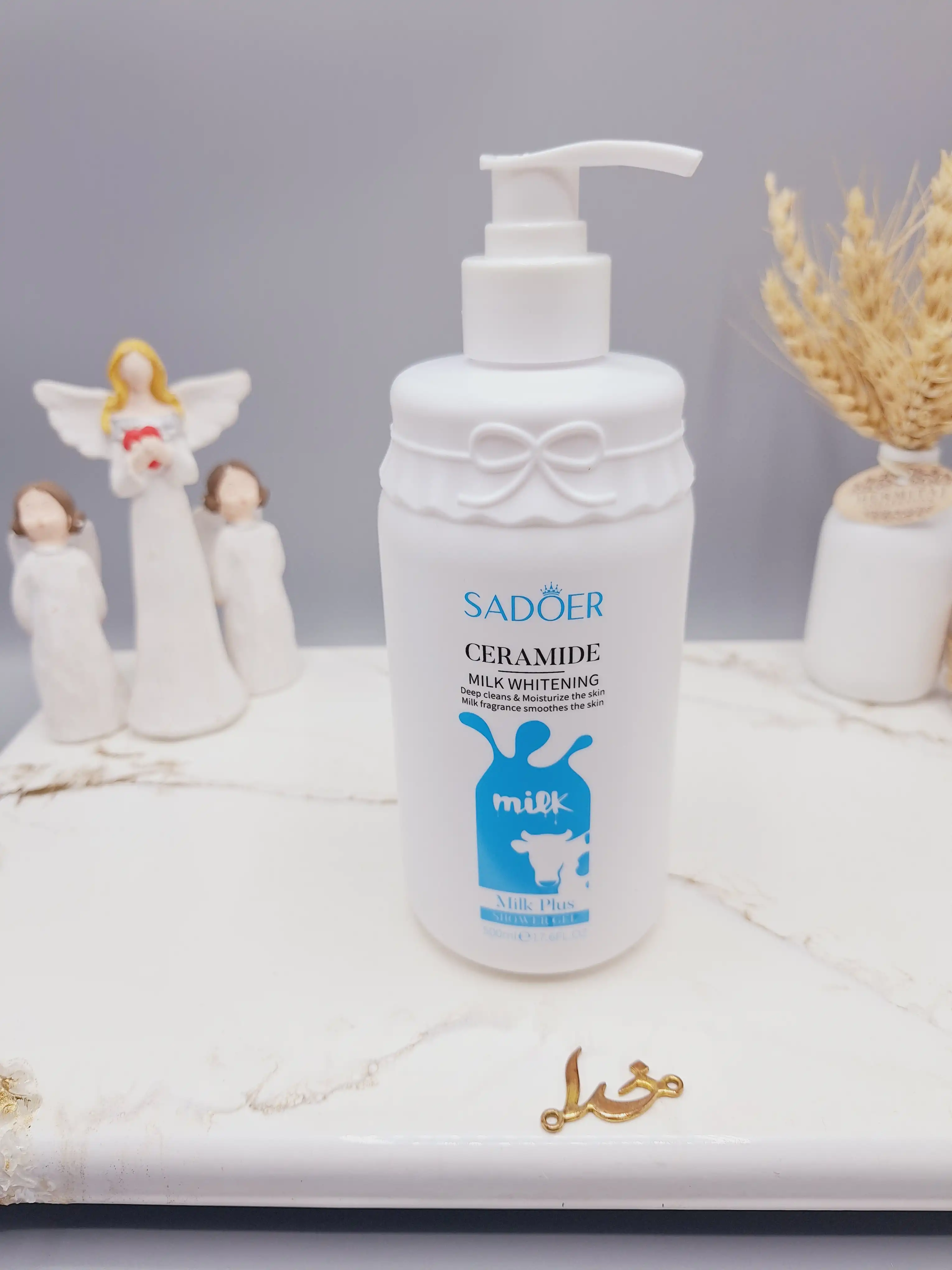 شامپو بدن 500 میل رایحه شیر وانیل برند Sadoer‏ کد SD88555