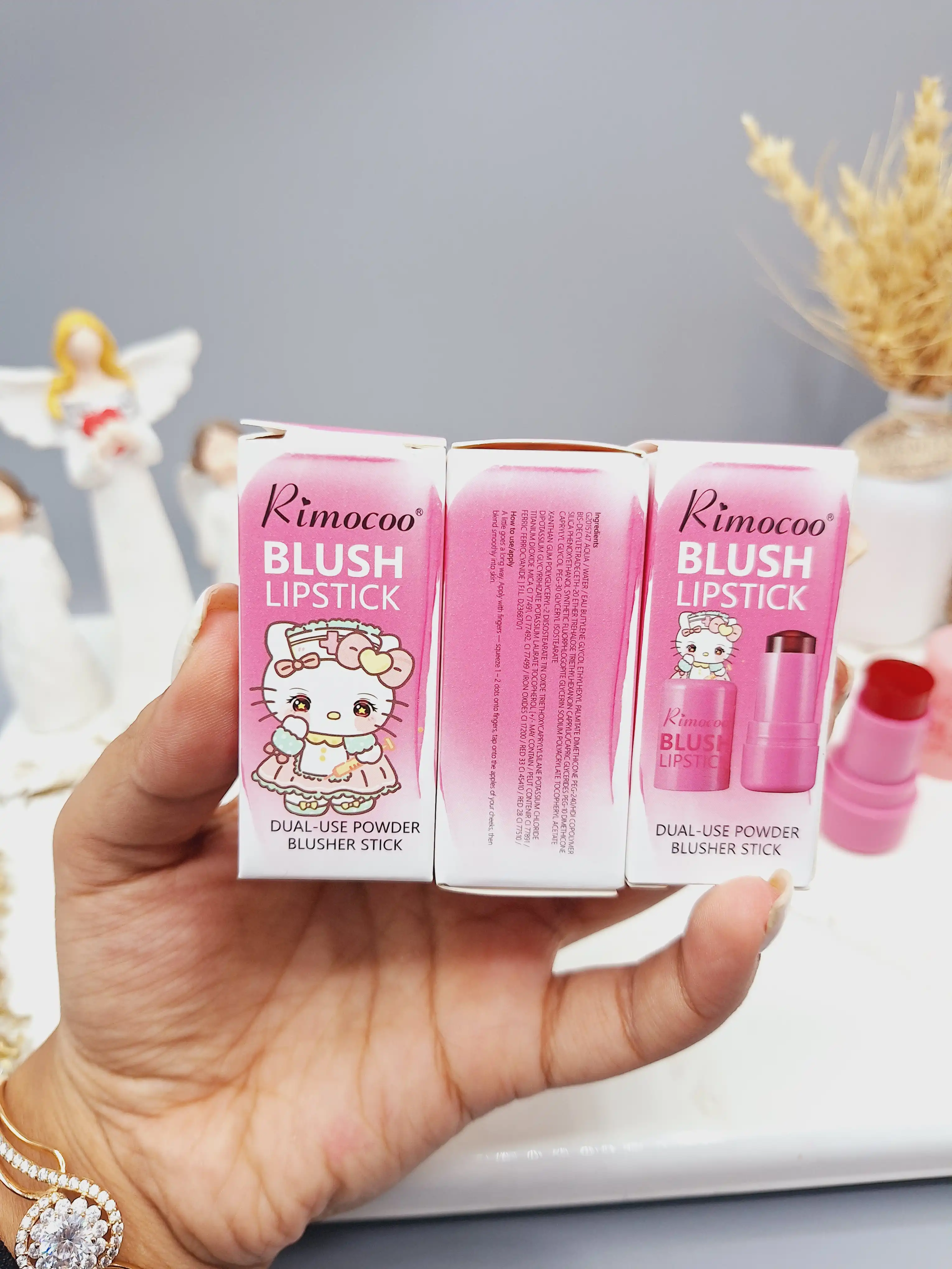 تینت ژله ای لب و گونه جادویی با کيفيت برند Rimocoo کد R1498