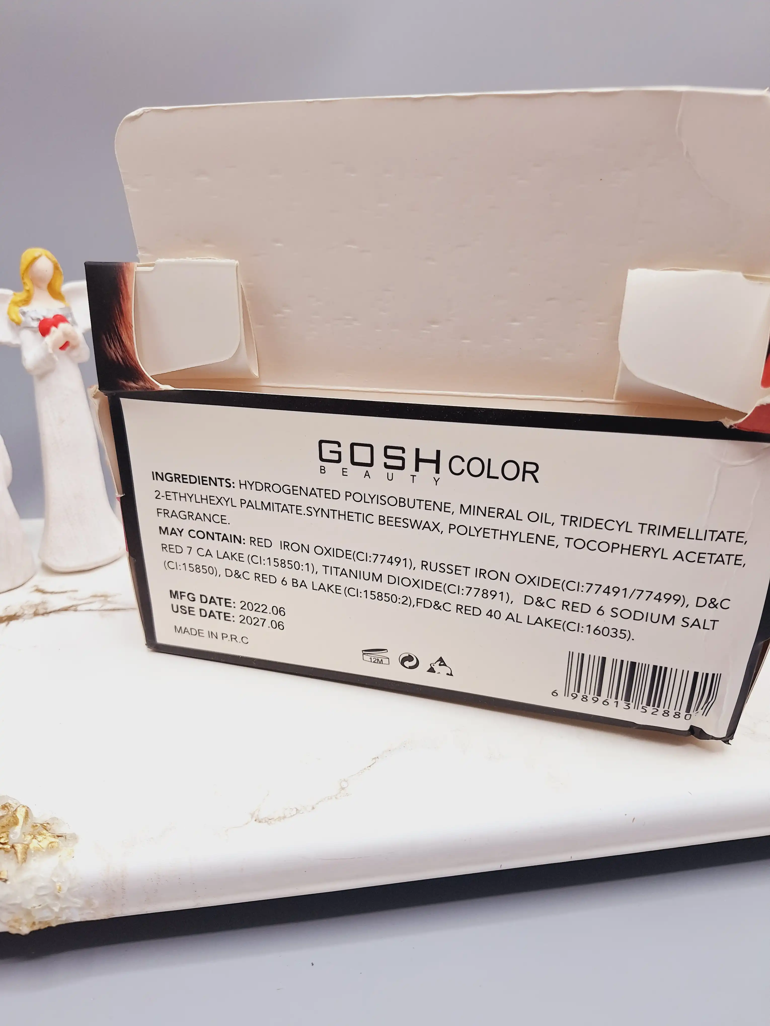 پک 8 تایی رژ مایع خوش کاور برند GOSH COLOR کد NO:GG2880