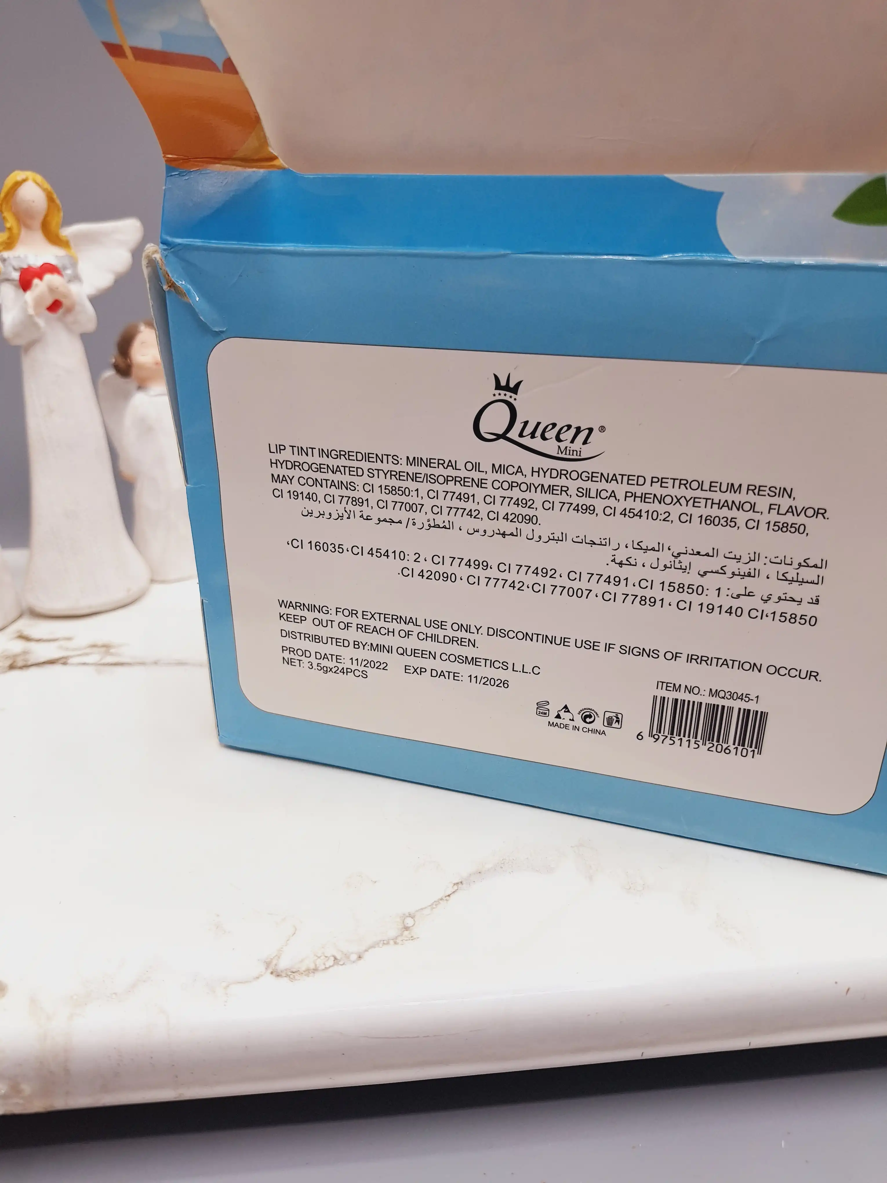 تینت طرح دایناسور برند مینی کویین Mini Queen کد MQ3045