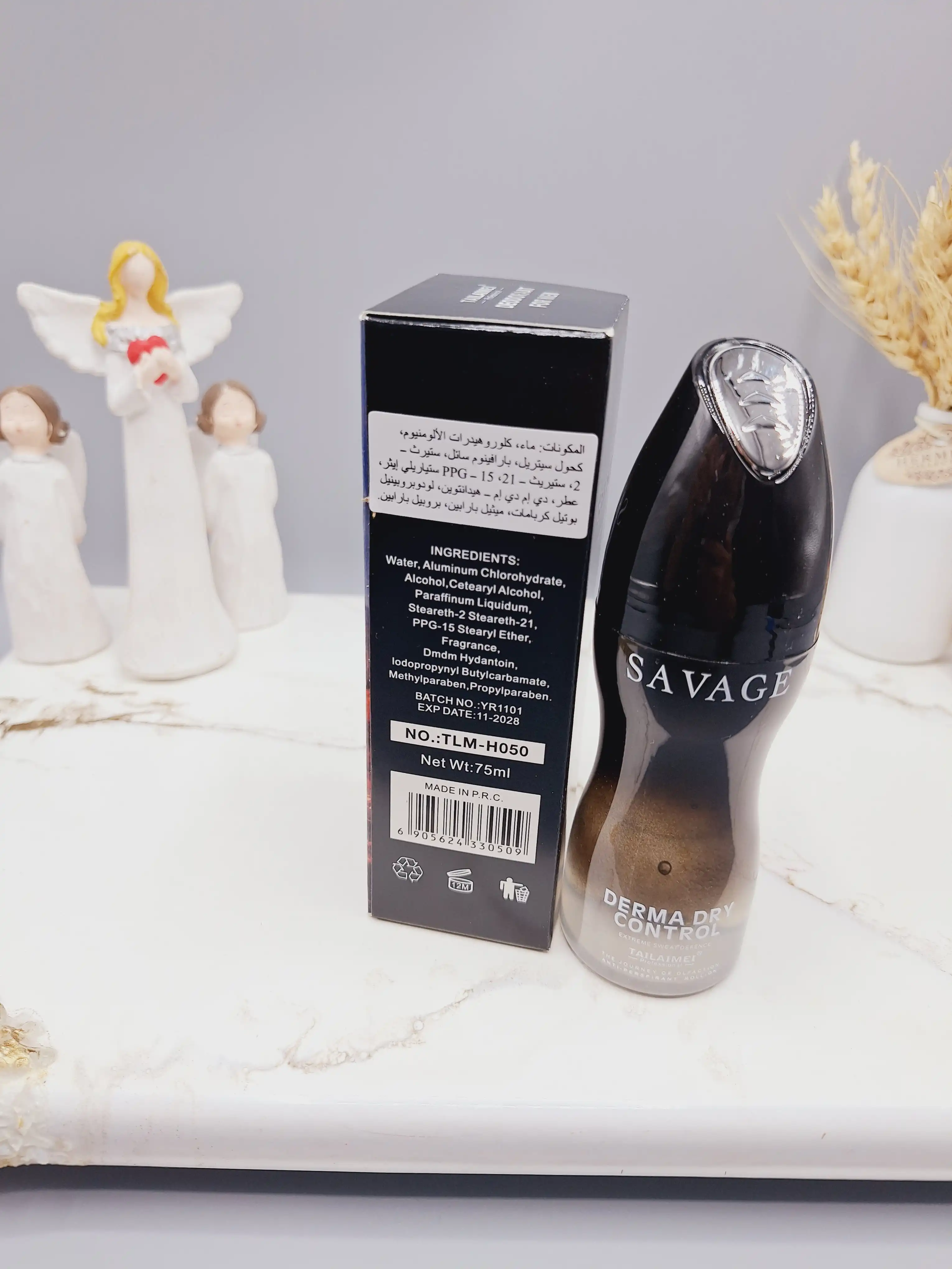 مام مردانه ضد تعریق و خوشبو مدل SAUVAGE برند تایلامی کد H050