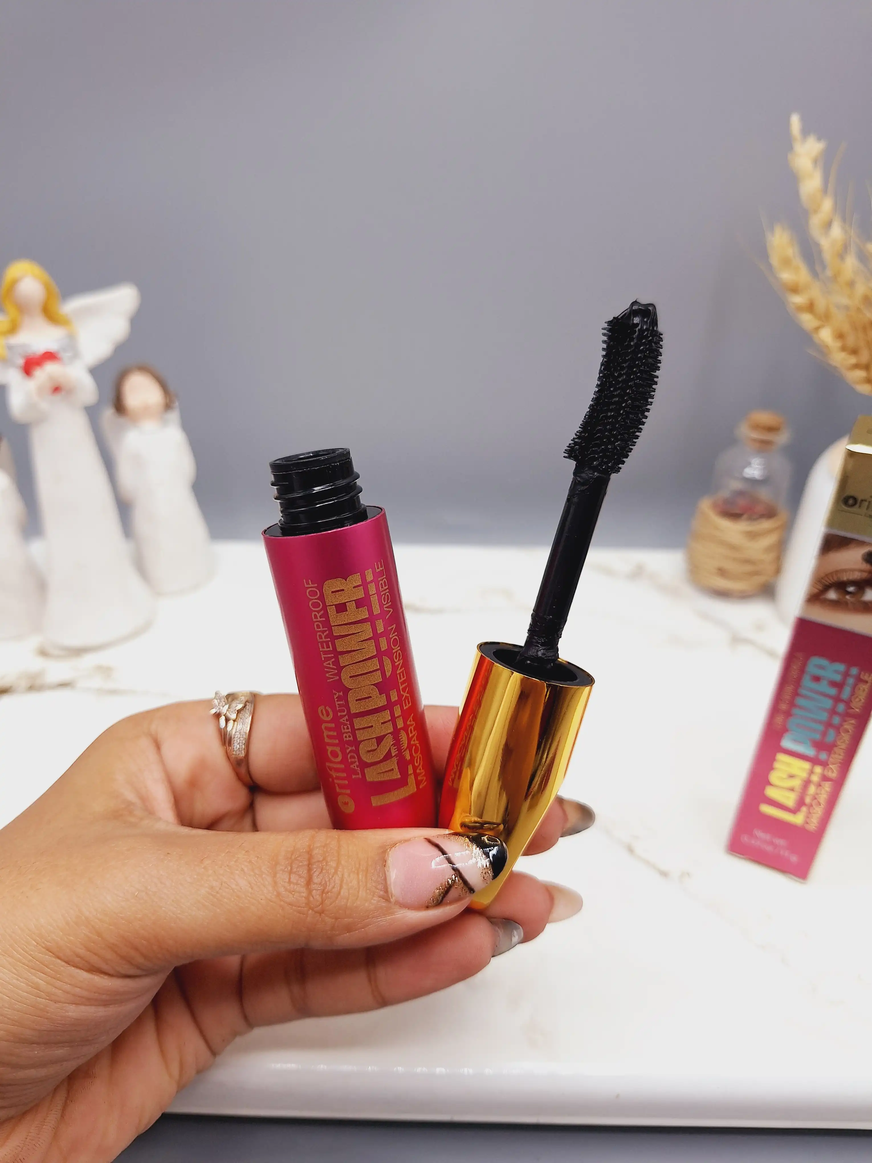 ریمل حجم دهنده و بلند کننده oriflame پوکه قرمز کد 1127
