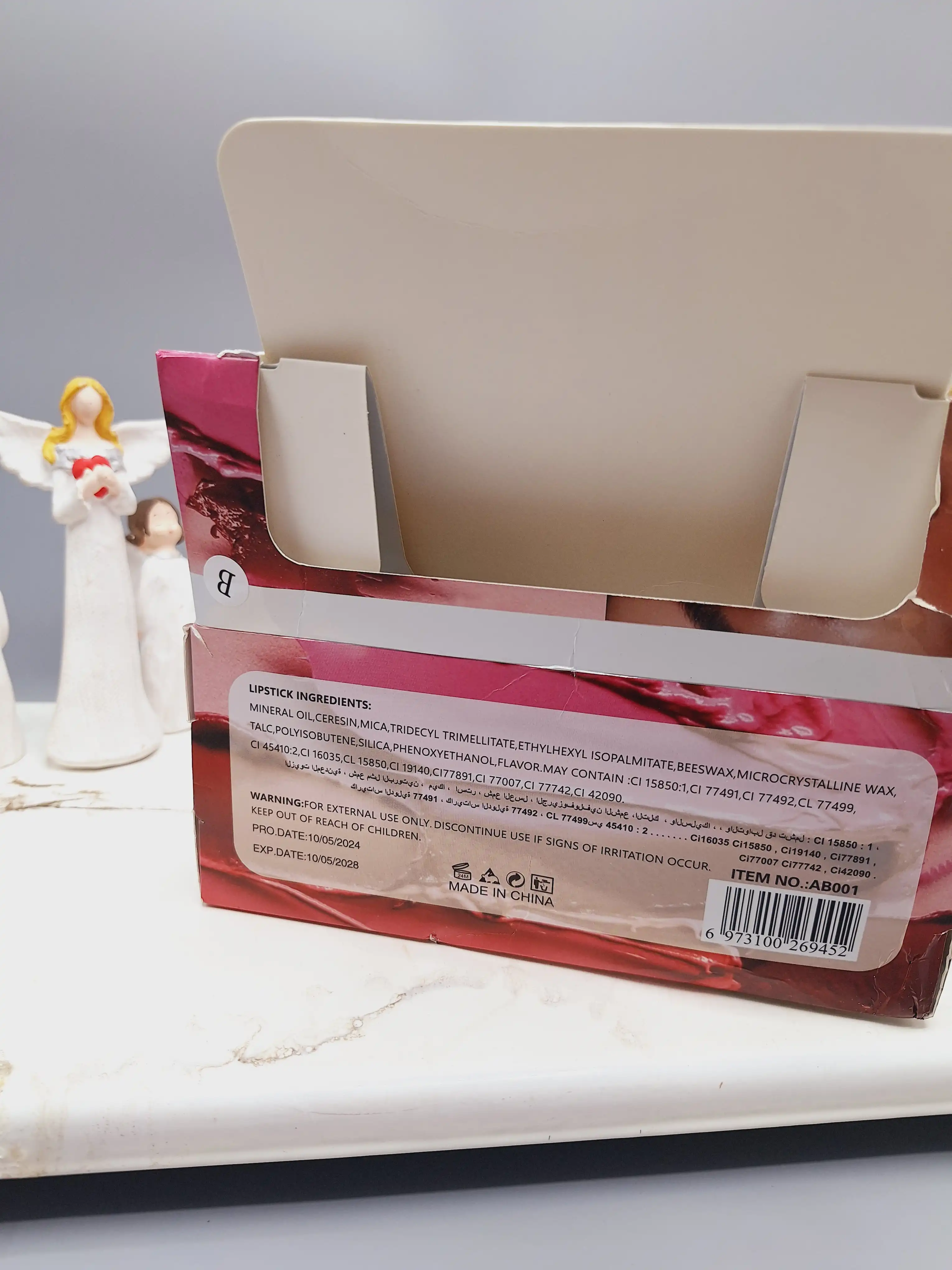 پک 6 تایی رژ جامد پرطرفدار AOZY کدAB001