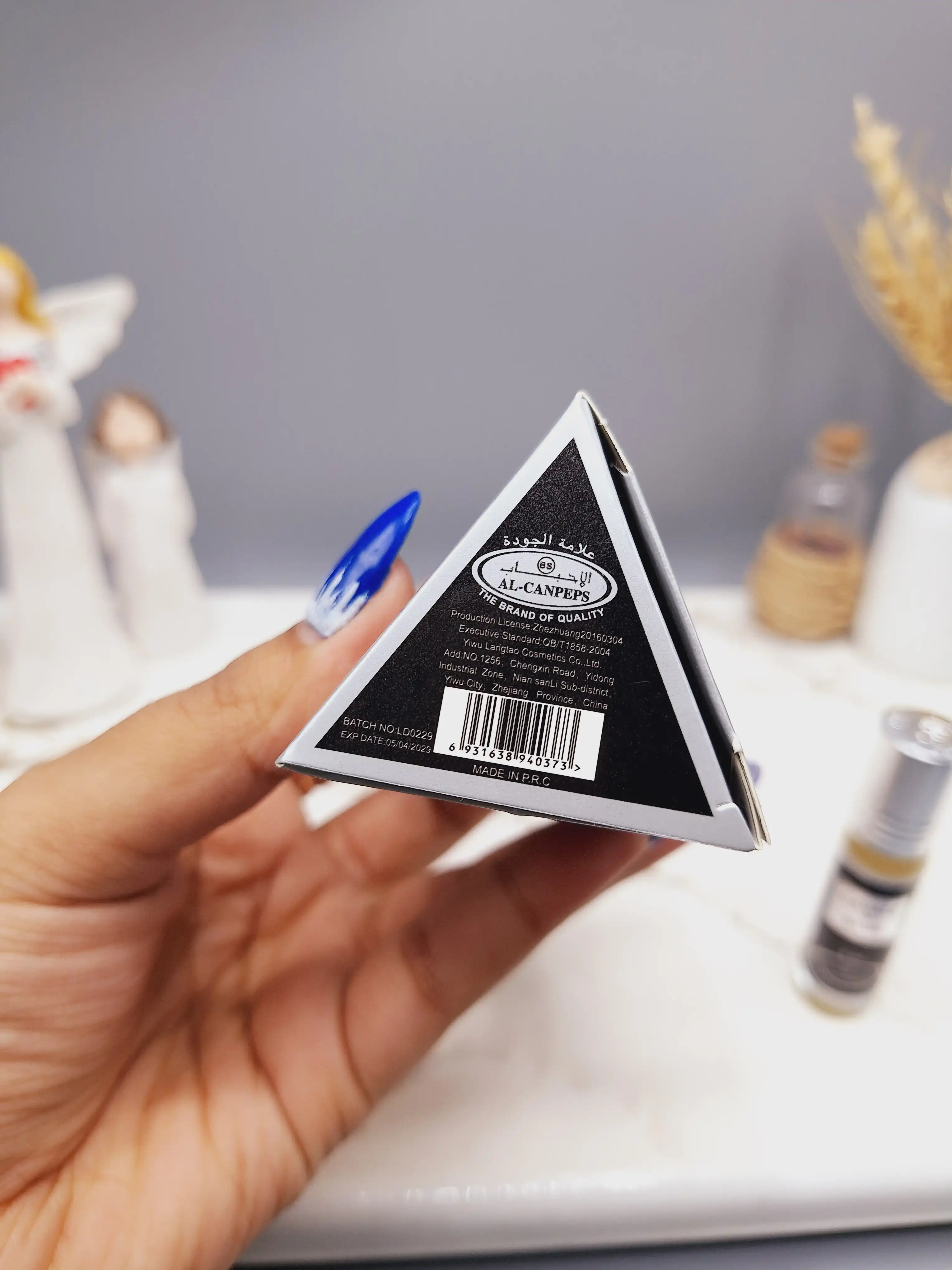 عطر 6 میل بدون الکل مدل CANALE DI BLUE مردانه کد 683