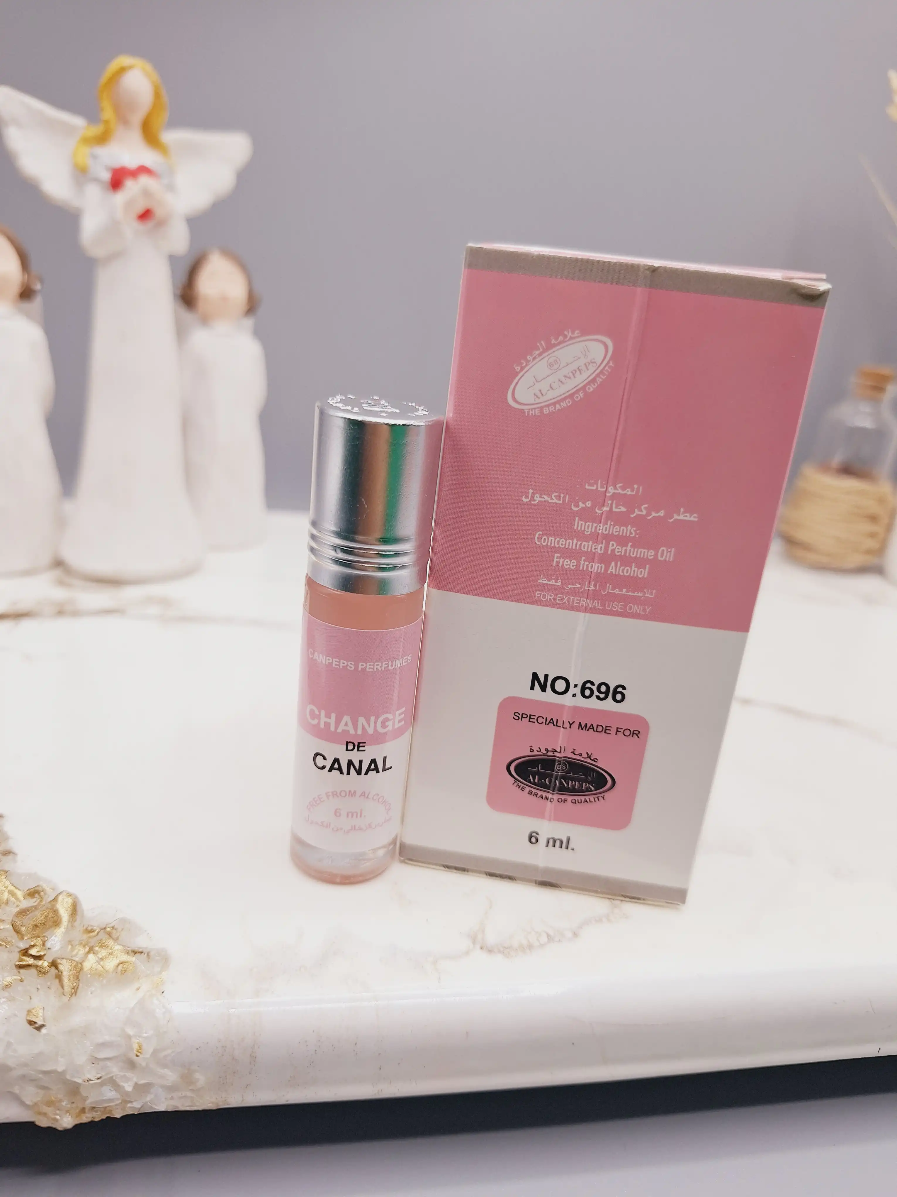 عطر 6 میل بدون الکل مدل CHANGE زنانه کد 696