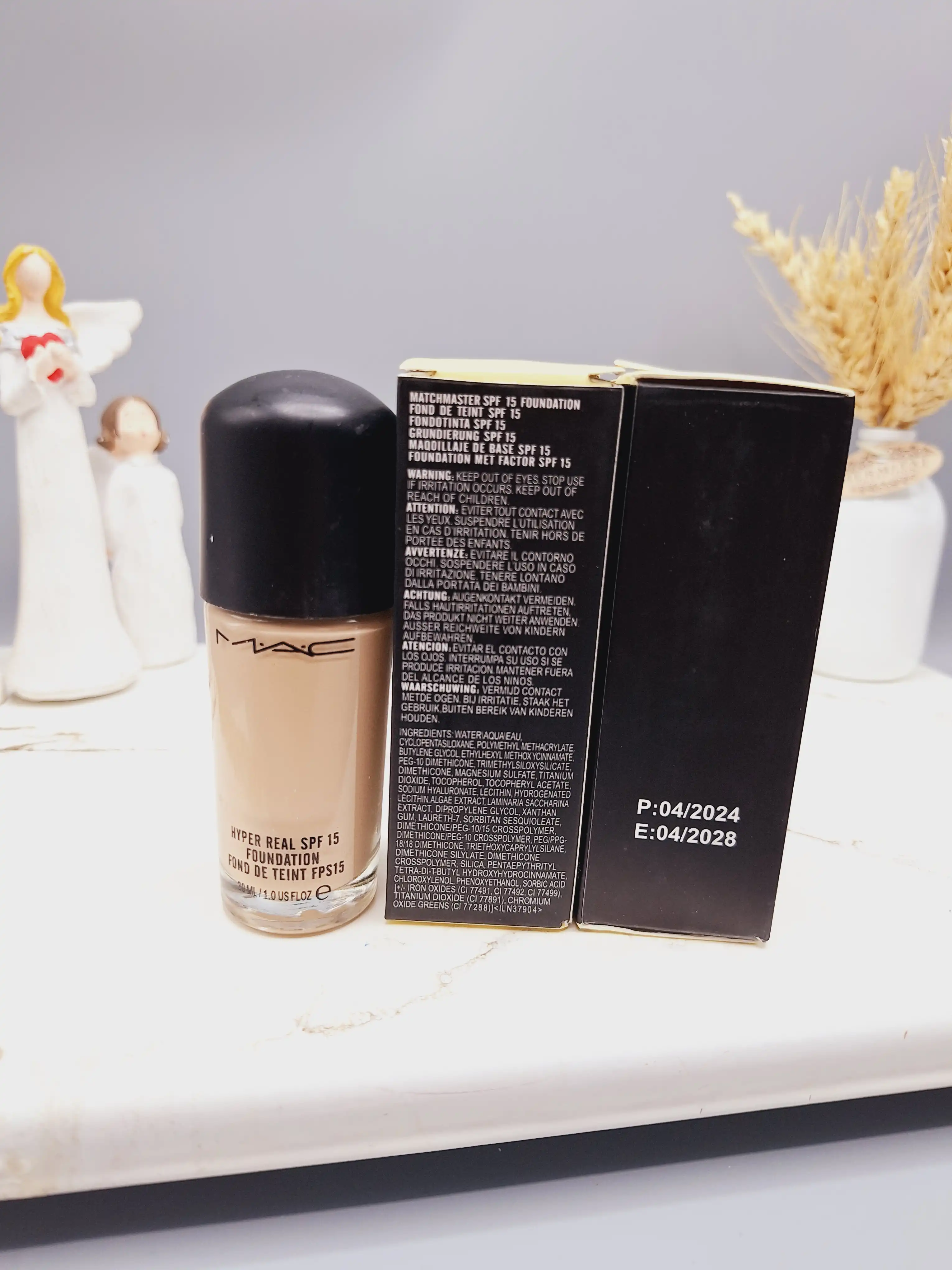 کرم پودر مک Hyper real  spf 15