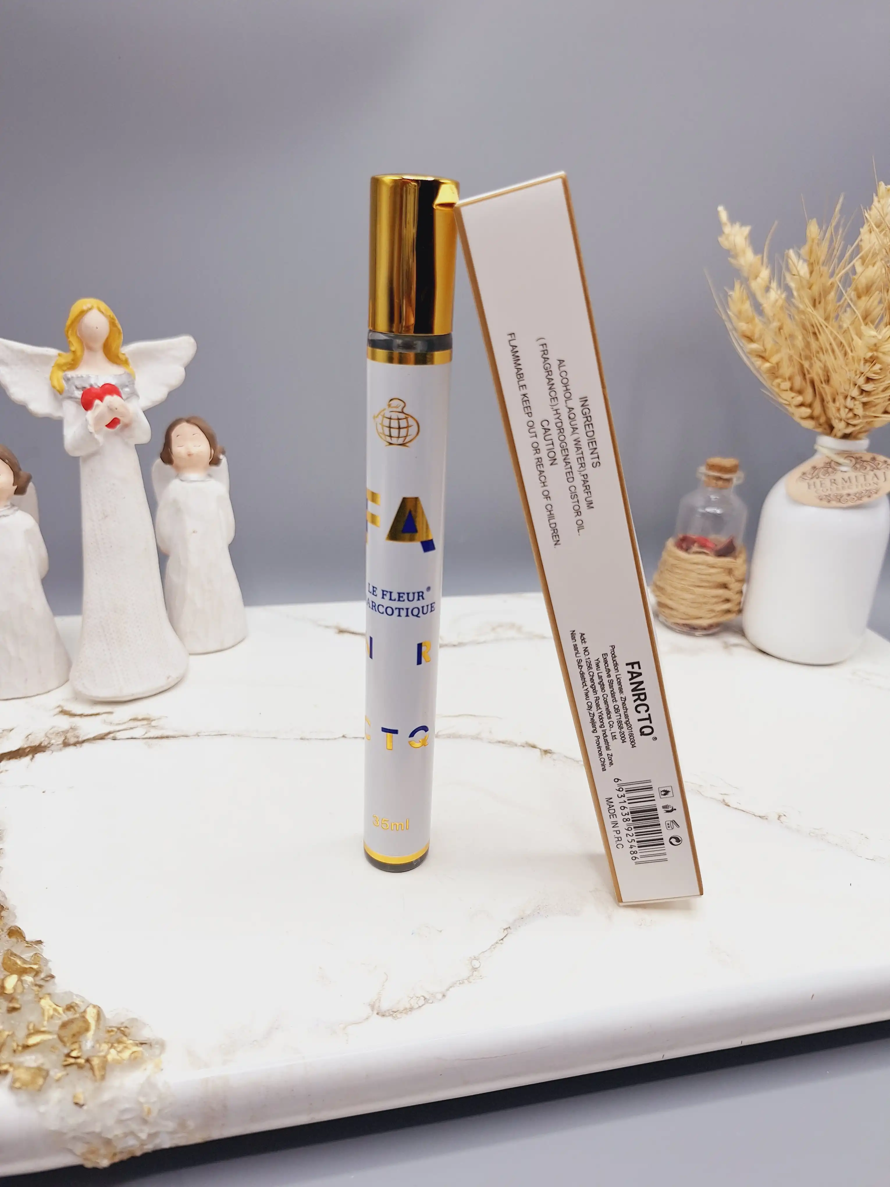 ادکلن زنانه استوانه ای 35 میل  کد FA LE FLEUR NARCOTIQUE NR CTQ کد 5486