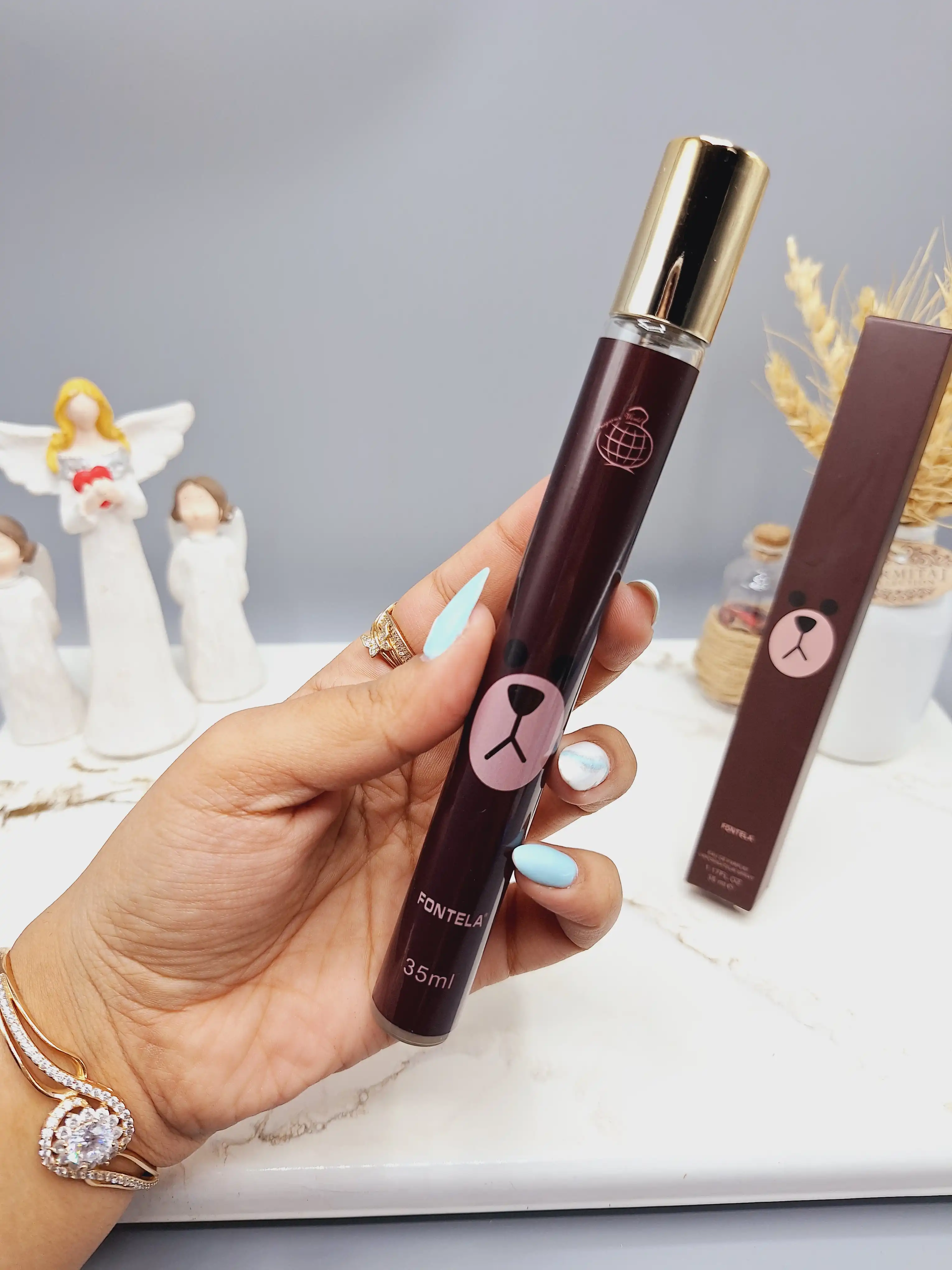 ادکلن زنانه استوانه ای 35 میل FONTELA کد 9453