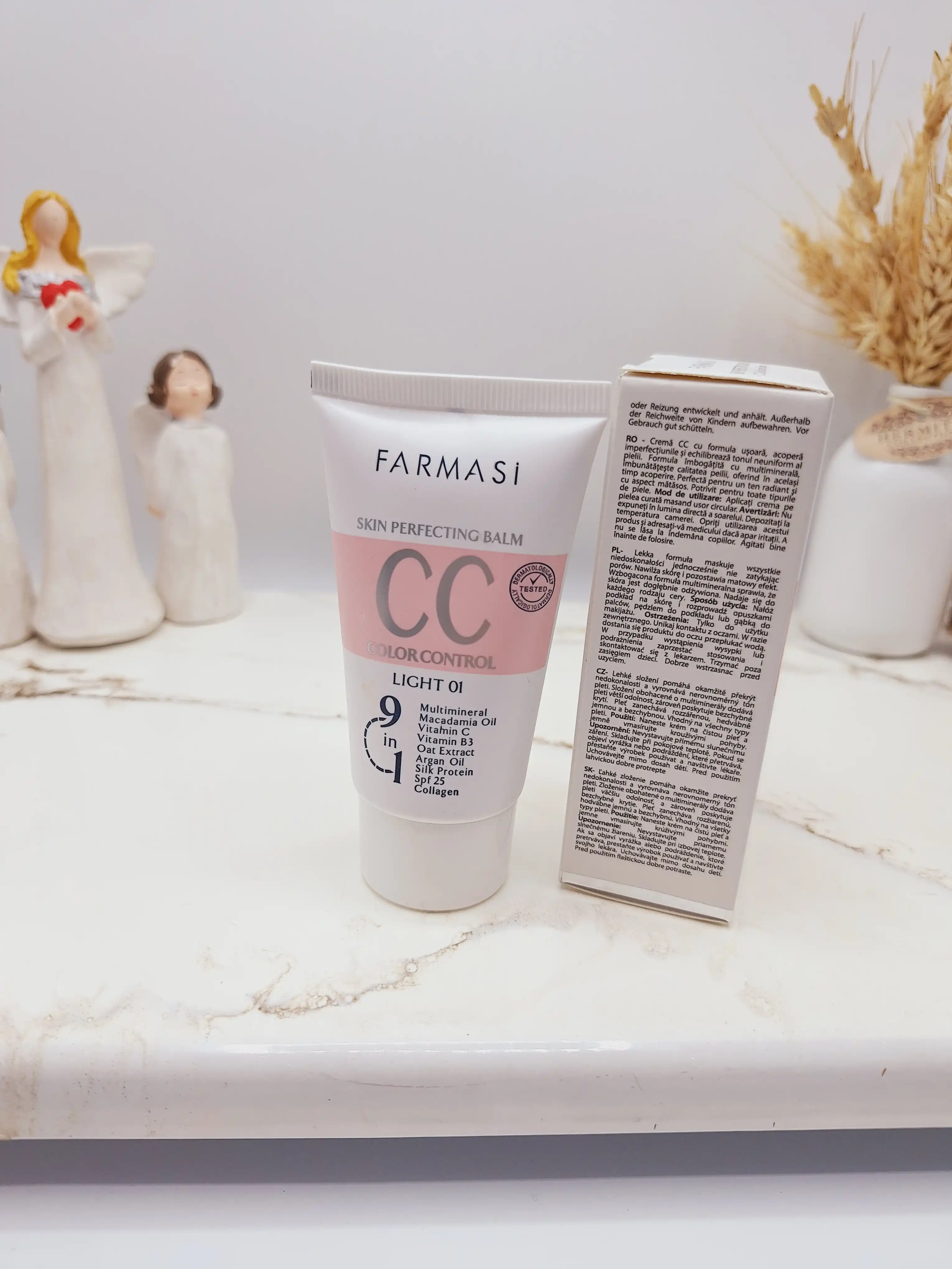 سی سی کرم پودر فارماسی FARMASI  حجم 50 میل کارتن صورتی کد 3991