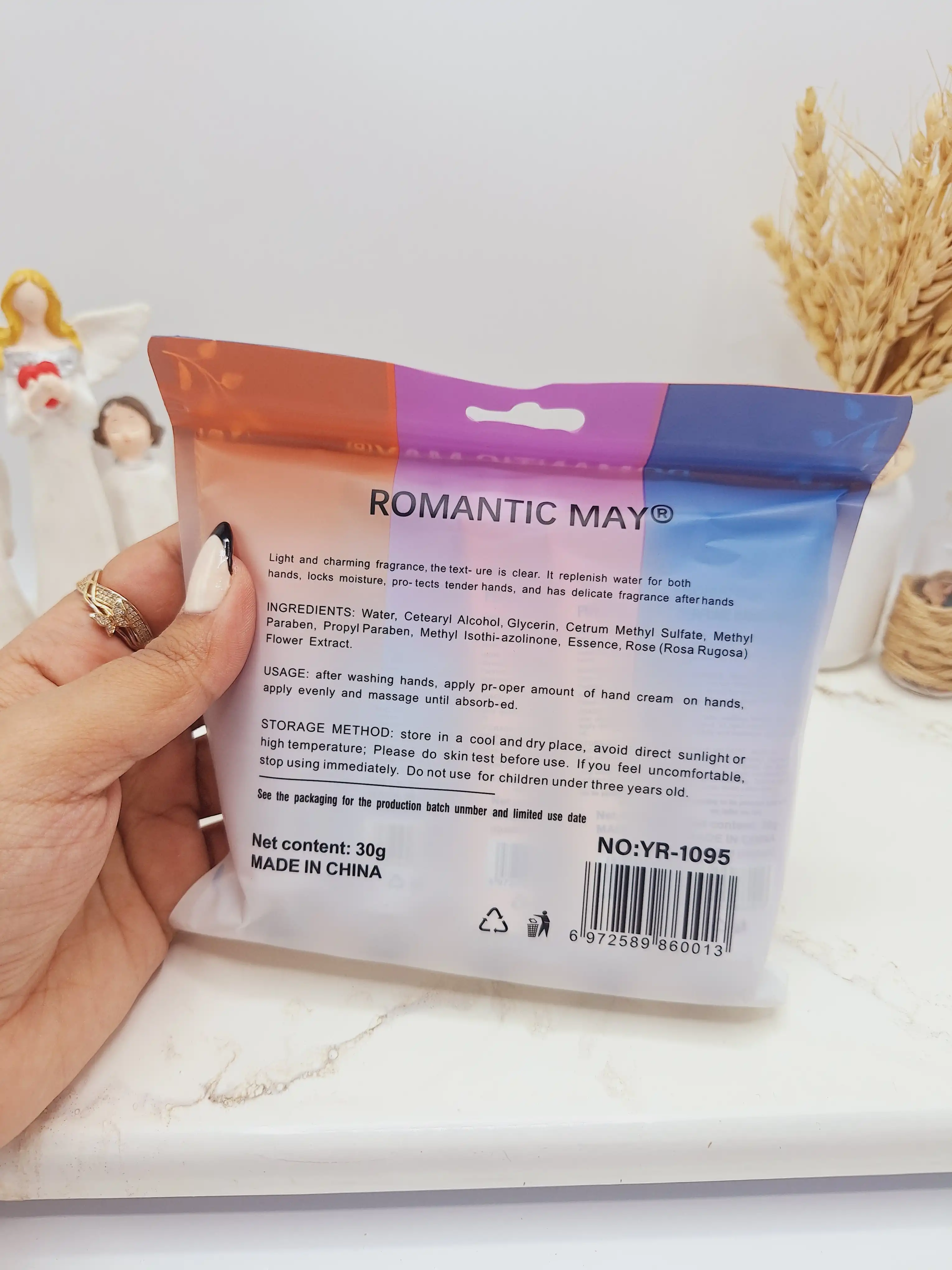 پک پنج عددی کرم دست عطری برند ROMANTIC MAY کد YR_1095