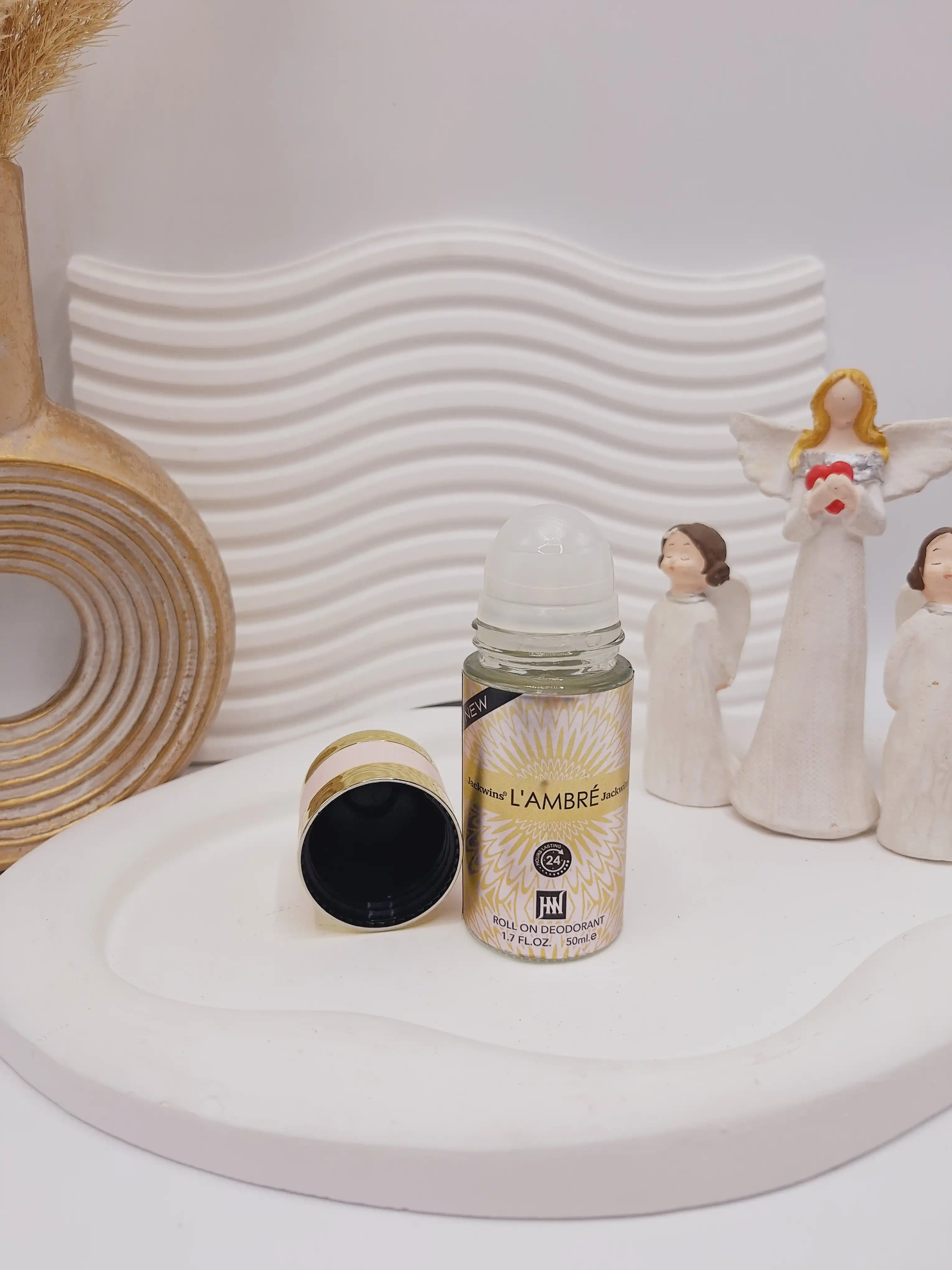مام رولی 24 ساعته 50ml برند L’AMBRE کد 6273