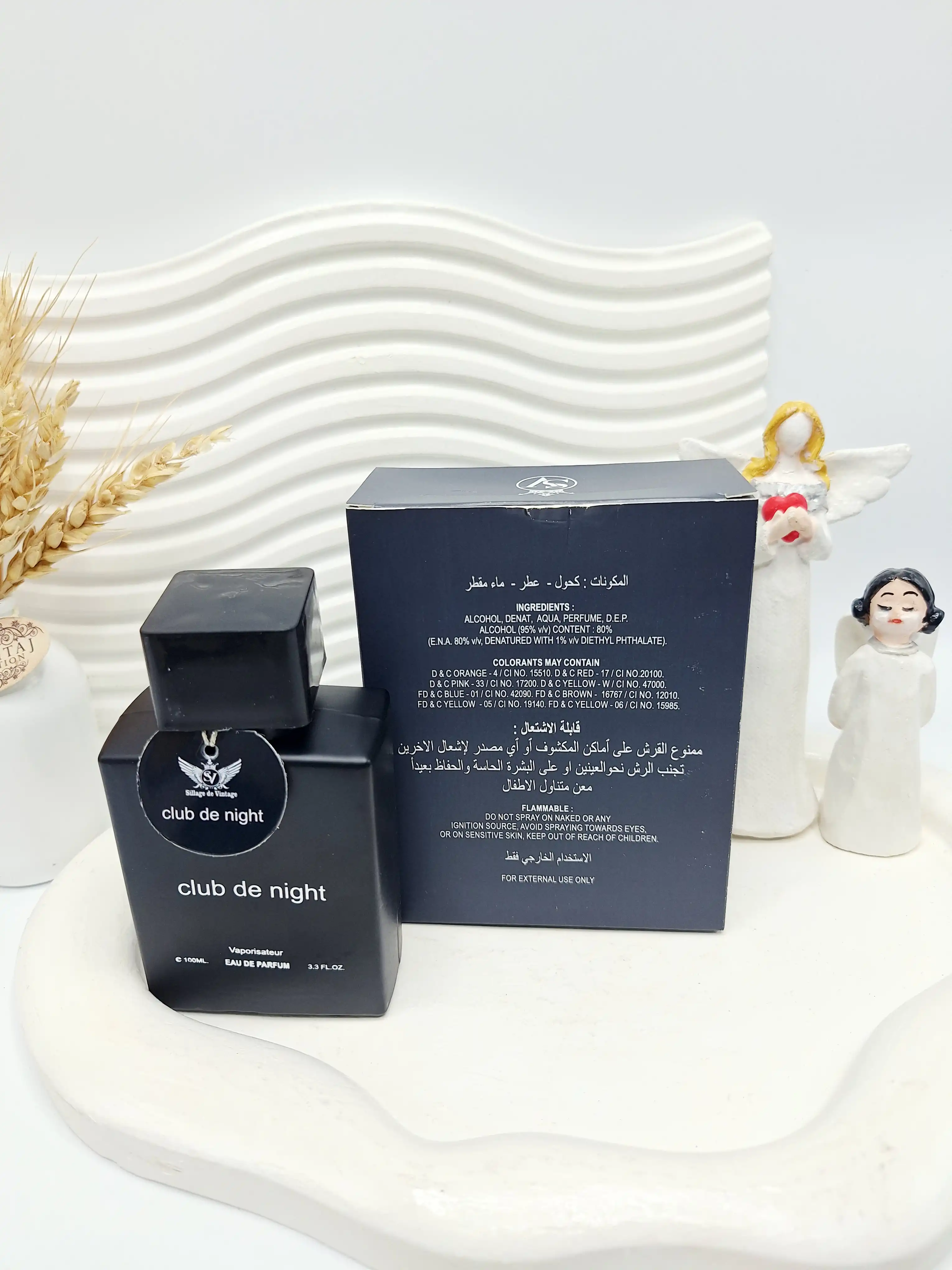 ادکلن مردانه club de night حجم 100 میل ساخت امارات کد 0594