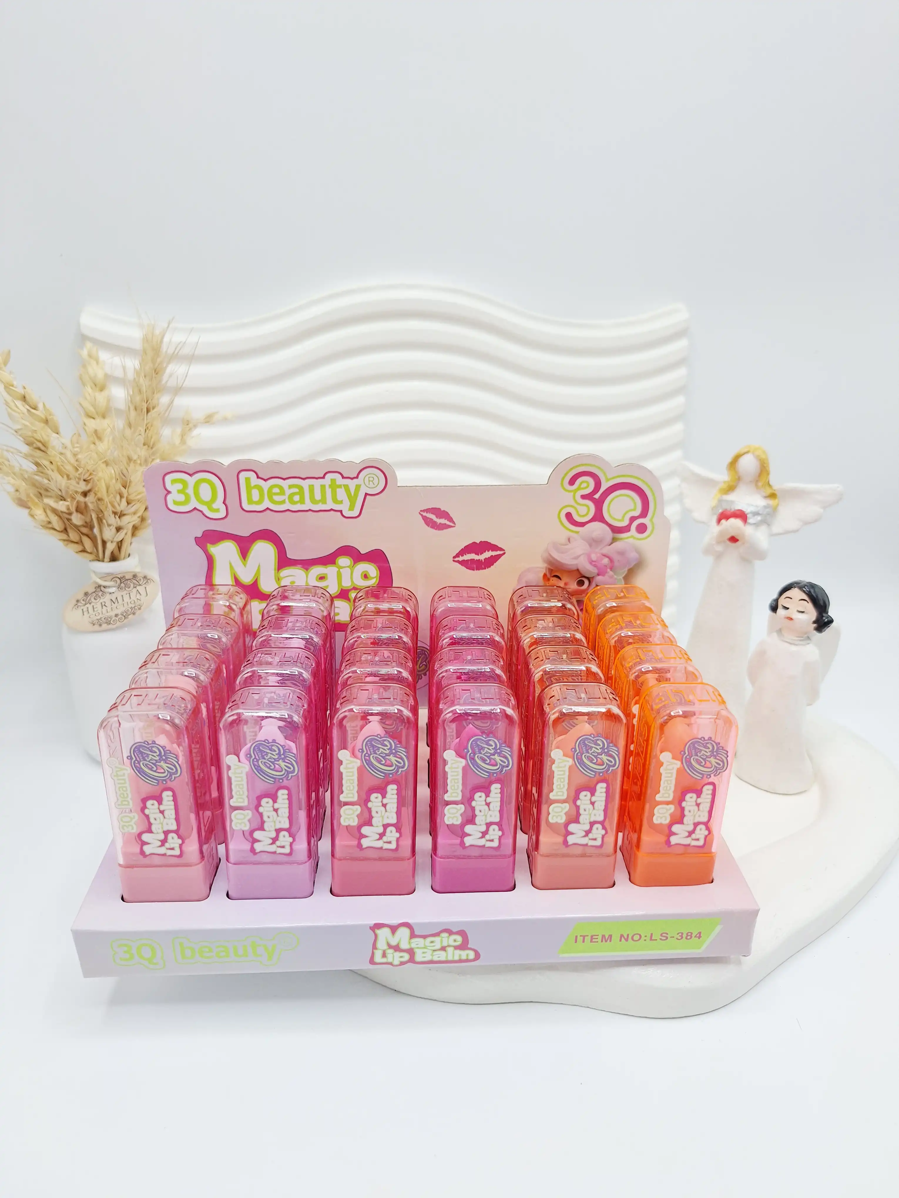 لیپ بالم خوشبو مجیک برند 3Q beauty کد 384