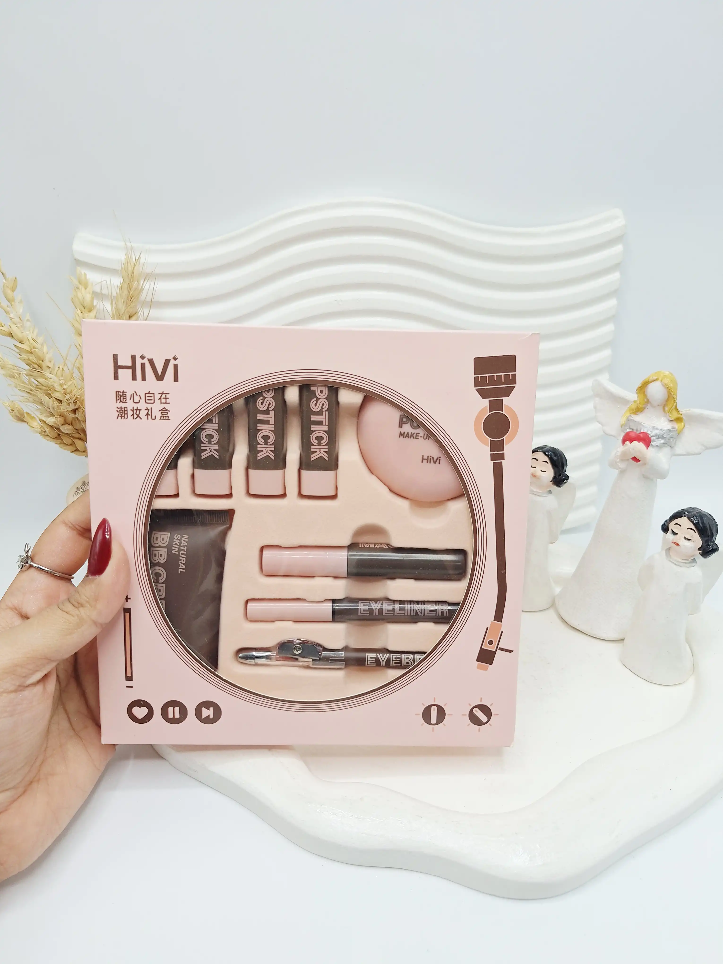 پک آرایشی (۹ تیکه) اورجینال برند Hivi کد 0780