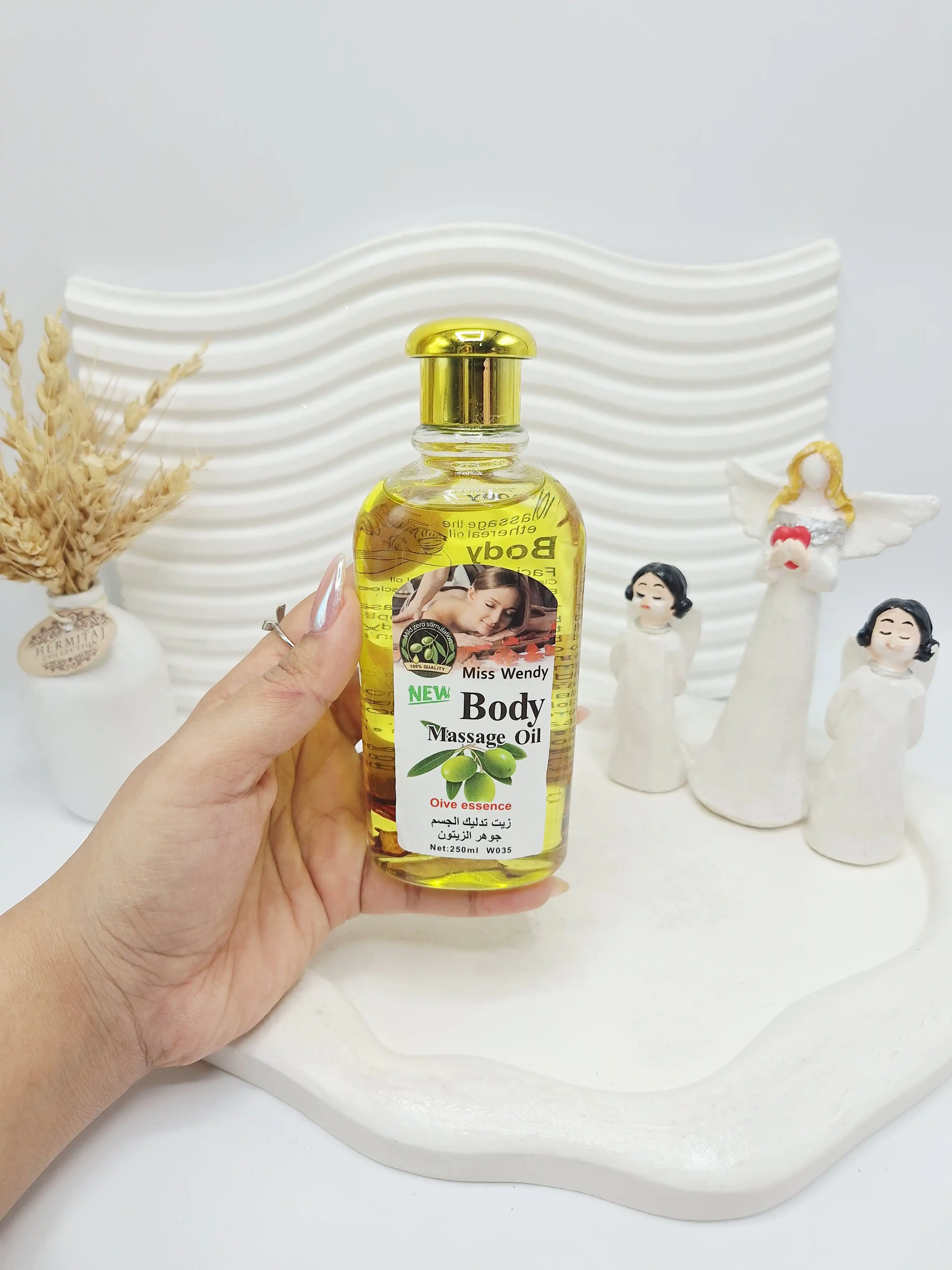 روغن ماساژ بدن زیتون میس وندی کد 6577