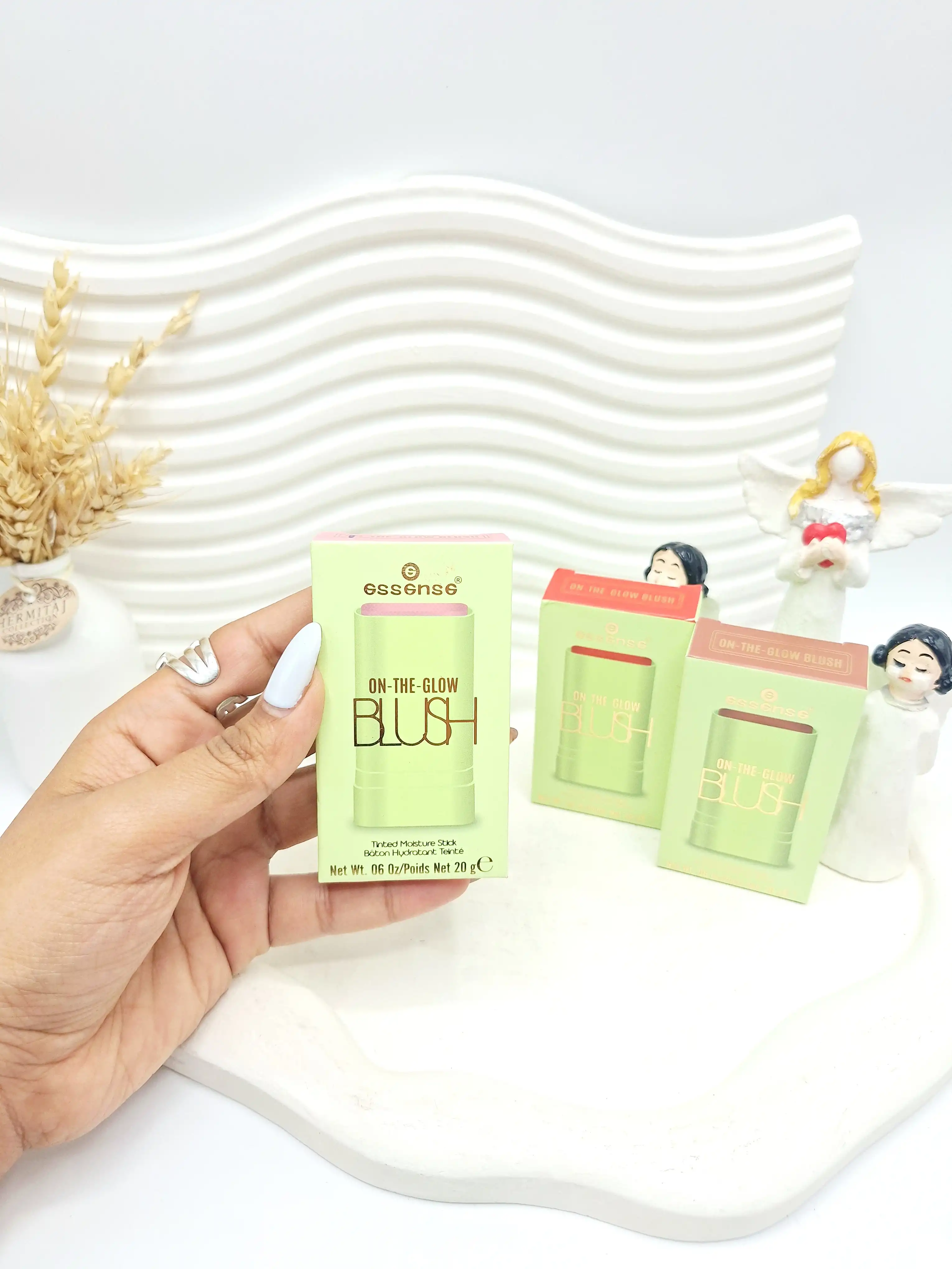 رژ گونه استیکی پرطرفدار اسنس مدل BLUSH کارتن سبز کد 1704