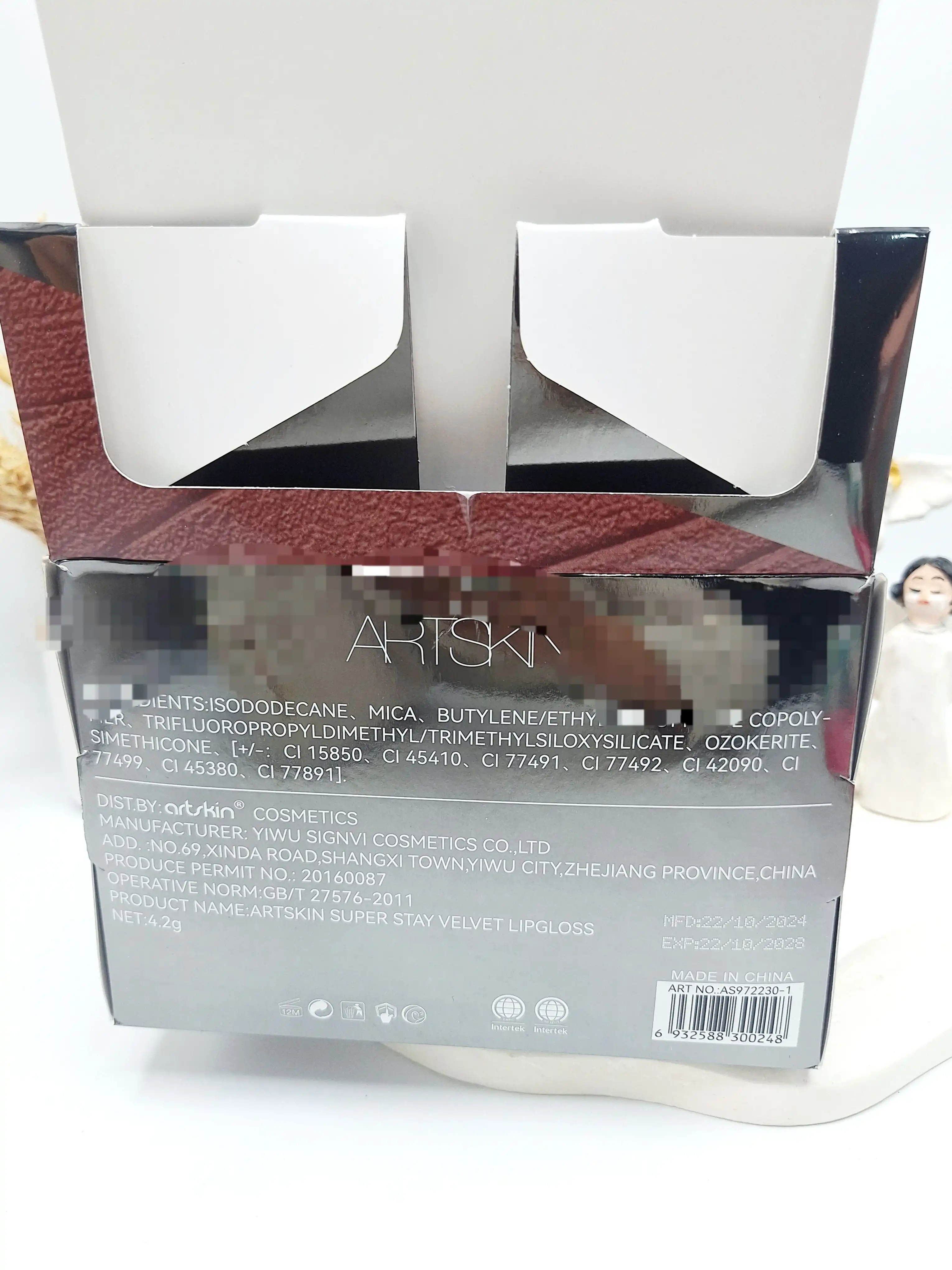 رژ مایع تکی مات و خوش رنگ ARISKN کد AS972230-1