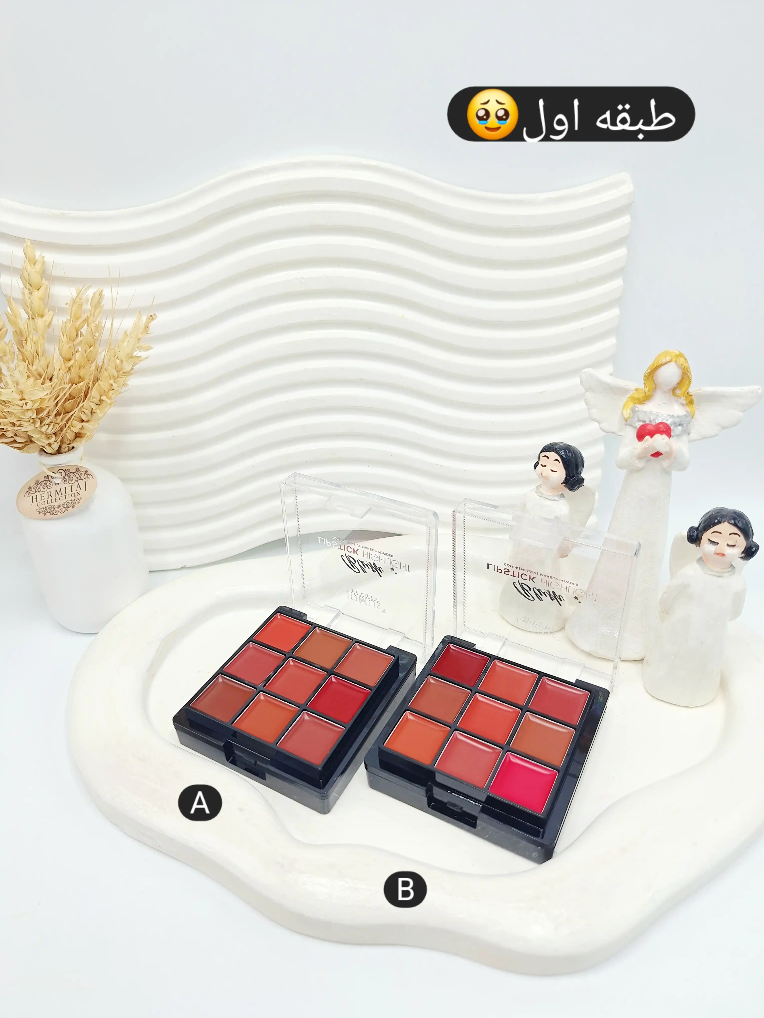 پالت رژ لب و رژ گونه و هایلایتر جولیوس